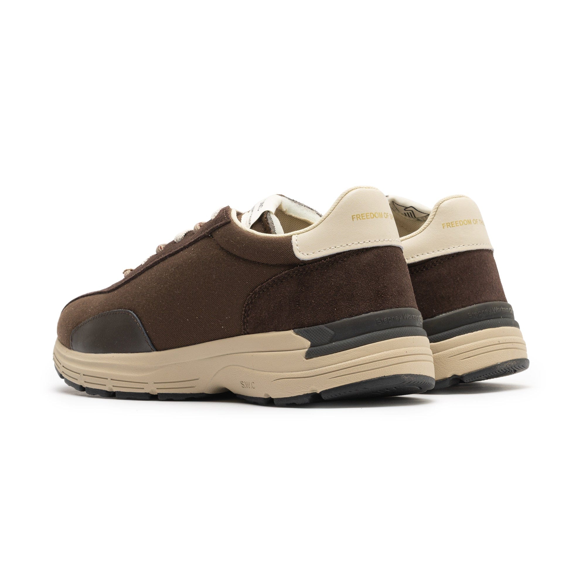 Stepney Workers Club LEGION SUEDE TWILL DK BROWN YP08215