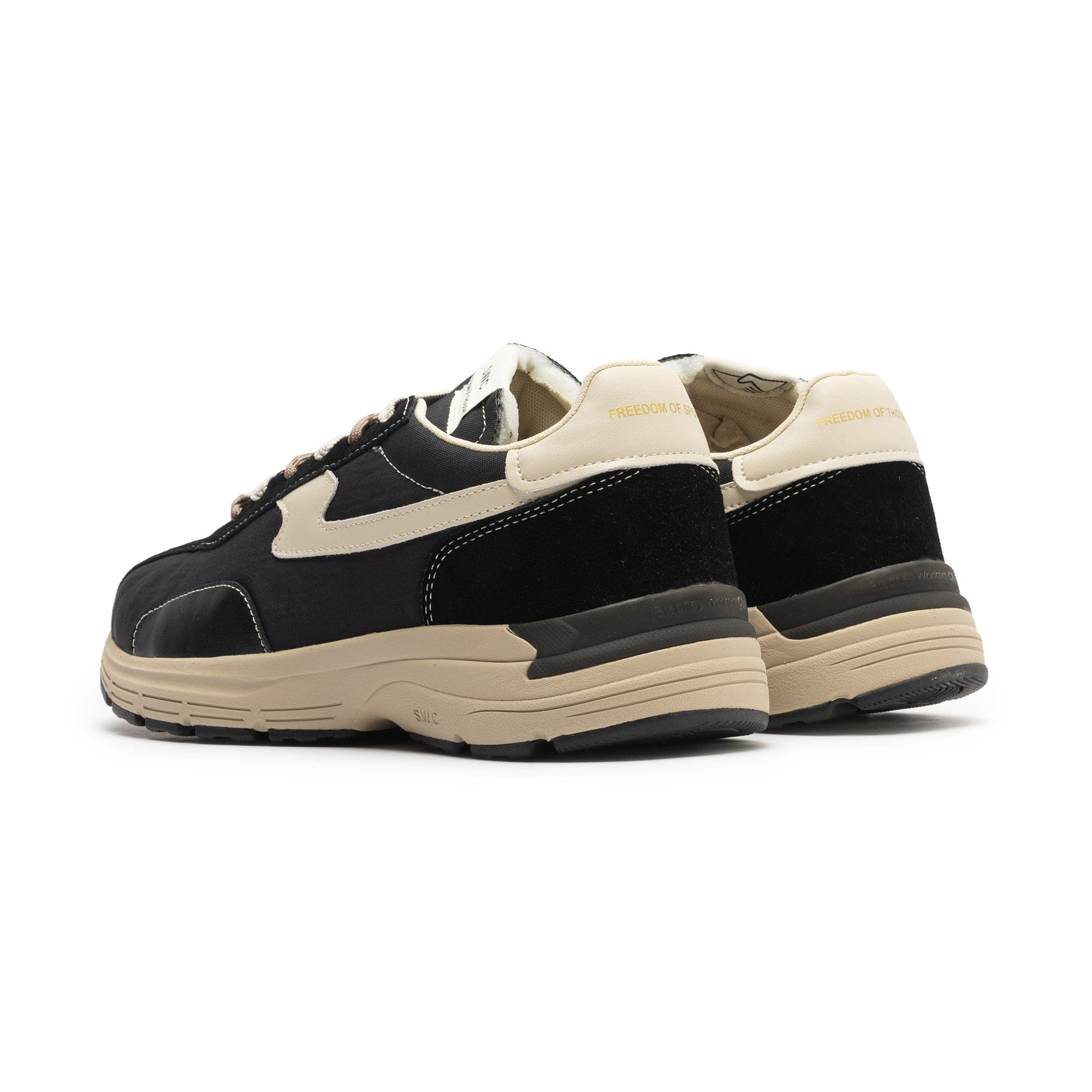 Stepney Workers Club LEGION S - STRIKE SUEDE NYTEK BLACK YP09015