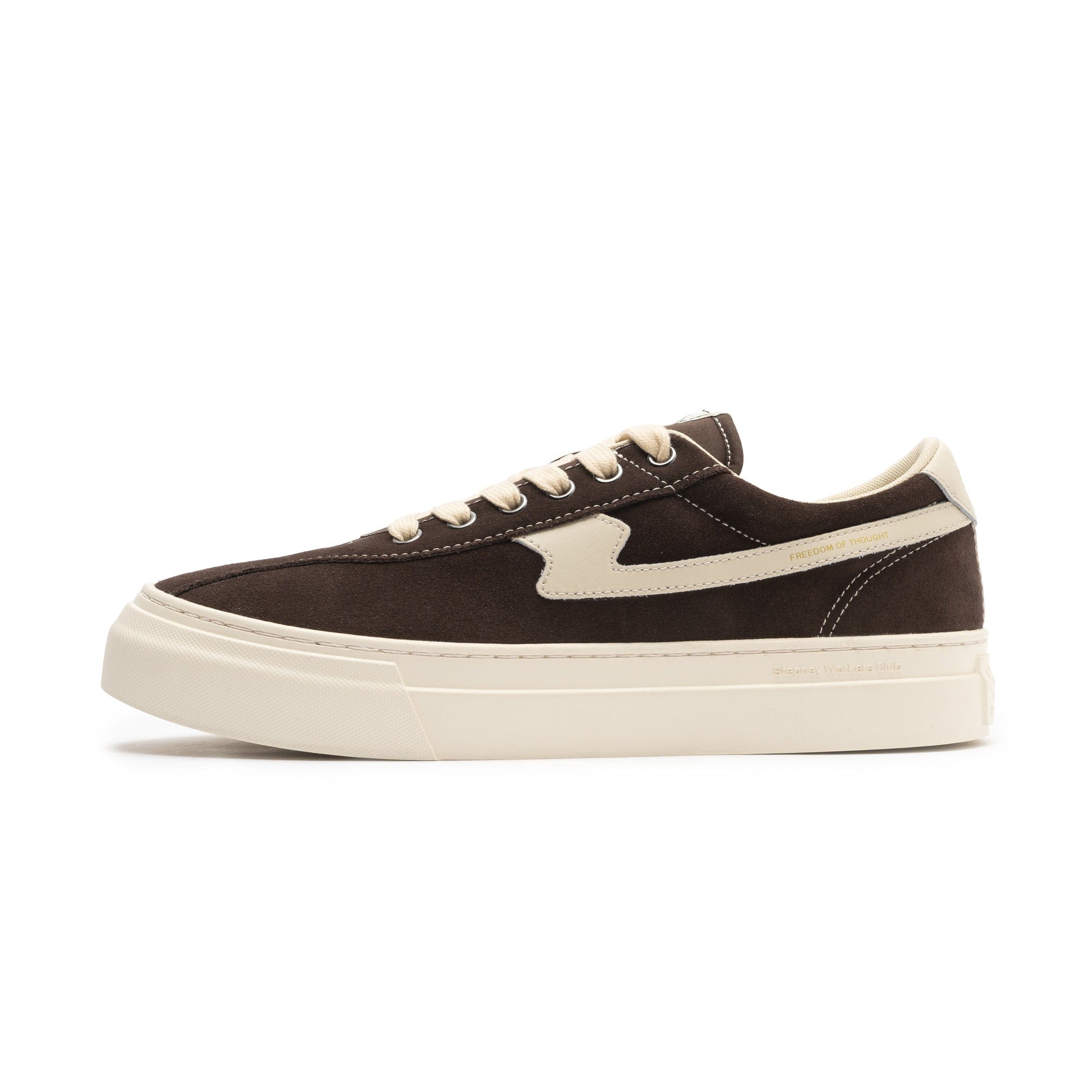 Stepney Workers Club DELLOW S - STRIKE SUEDE DK BROWN YA25215