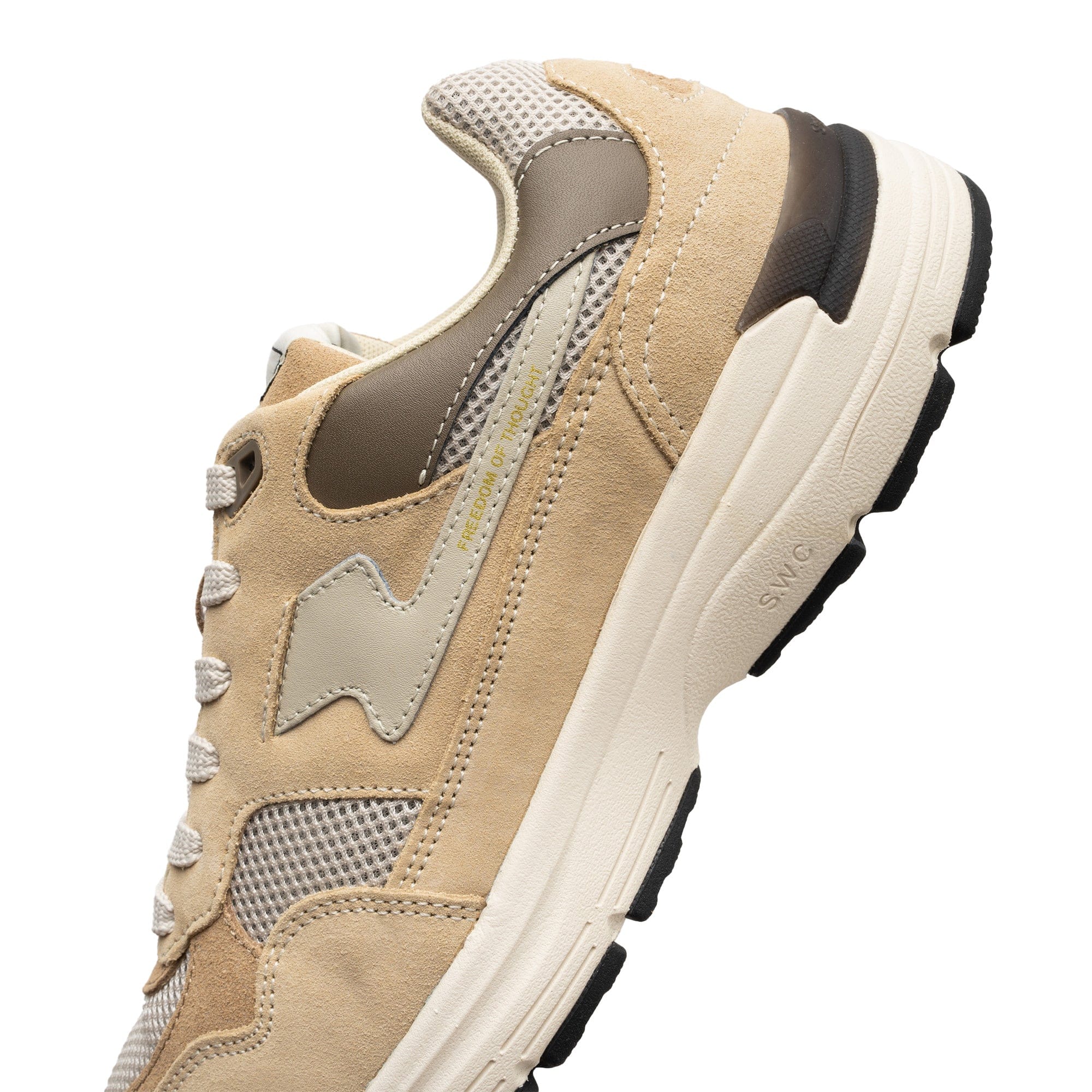 Stepney Workers Club SWC Amiel S - Strike Suede Mix Sand YP01605