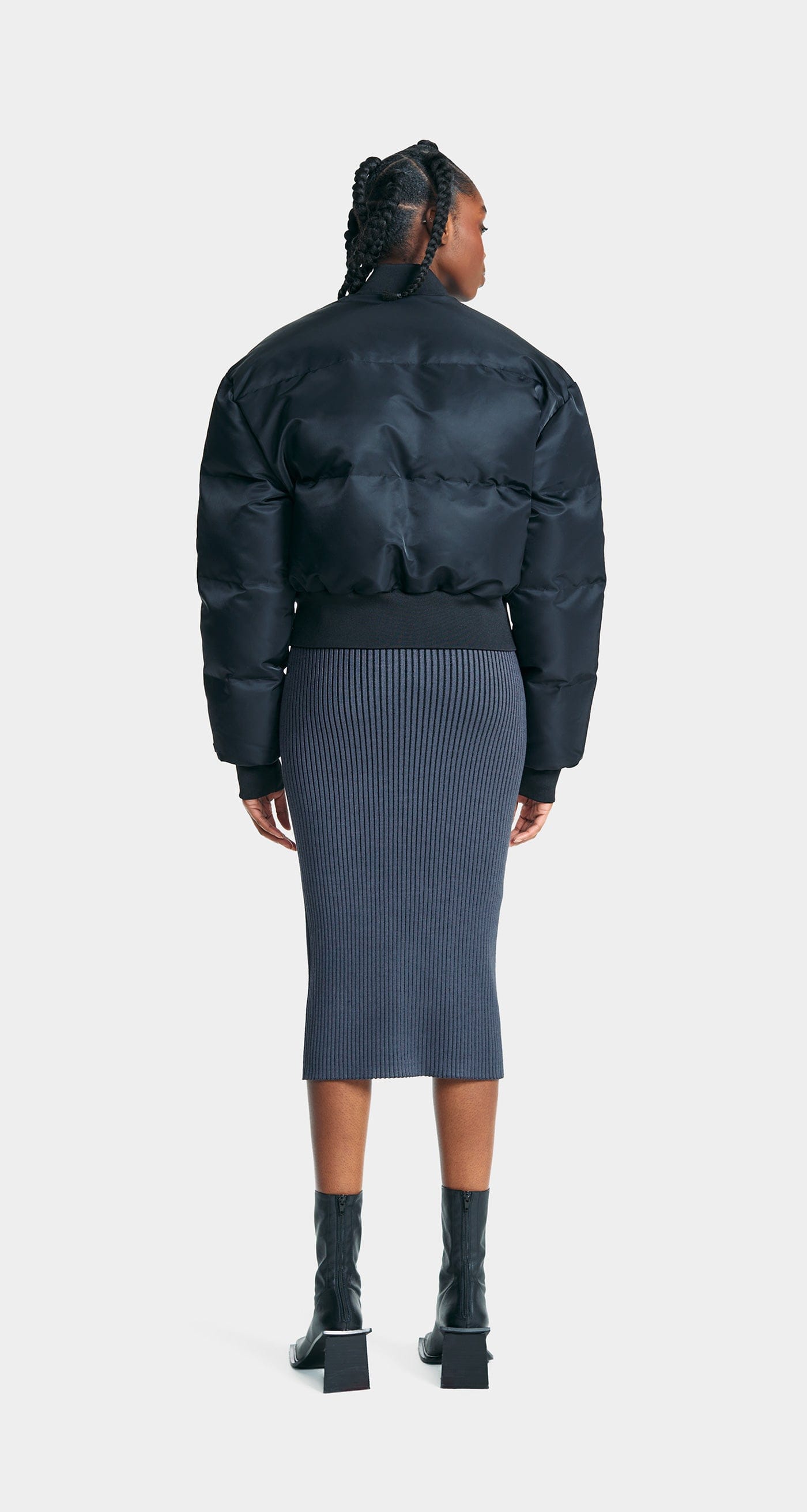 Daily Paper Black Anaya Puffer