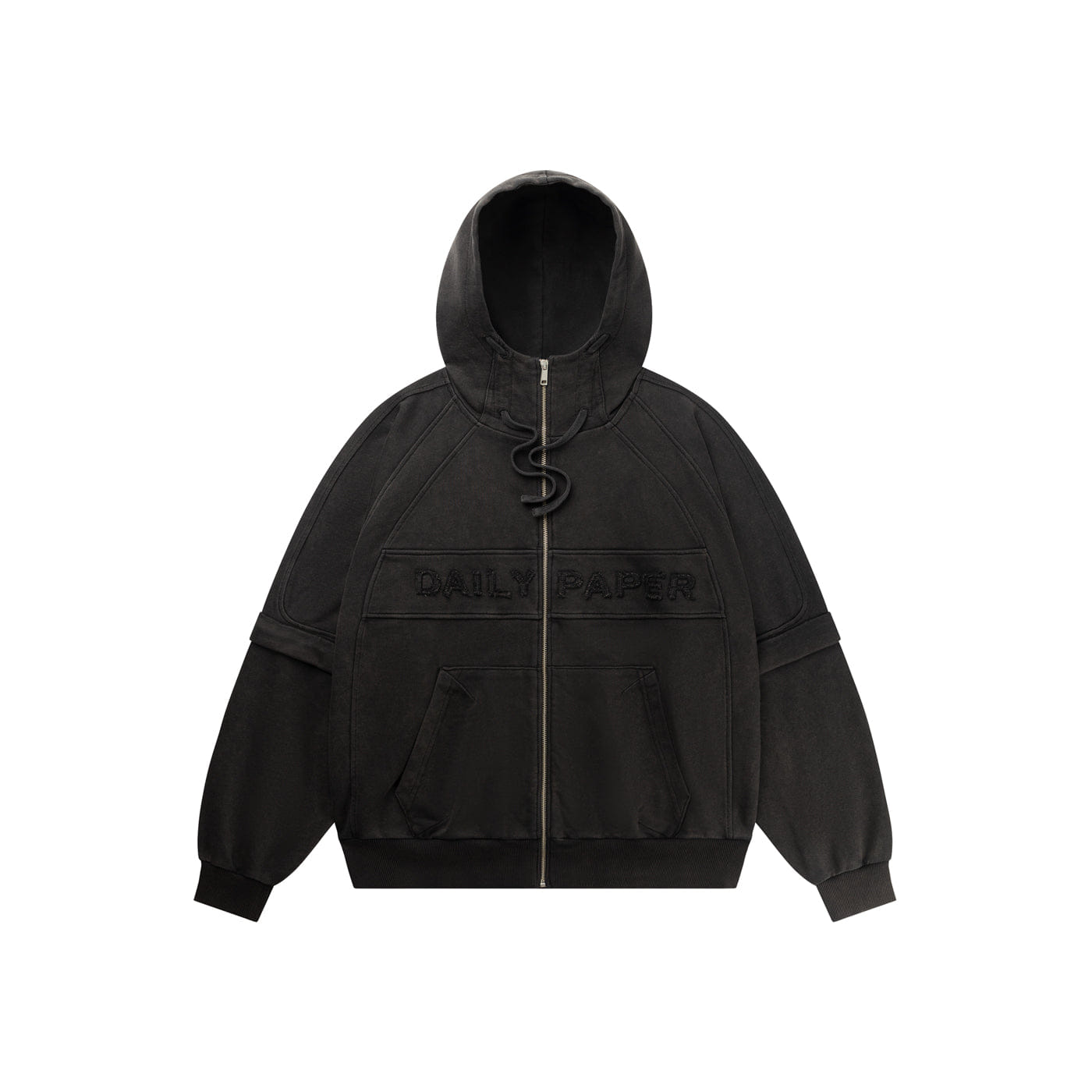 Daily Paper Black Garment Wash Jacket