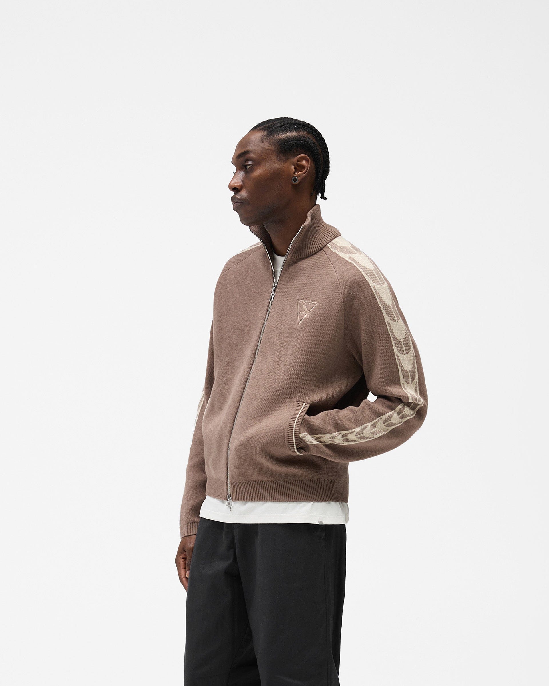 Represent x Puma T7 Knit Jacket - Pine Bark
