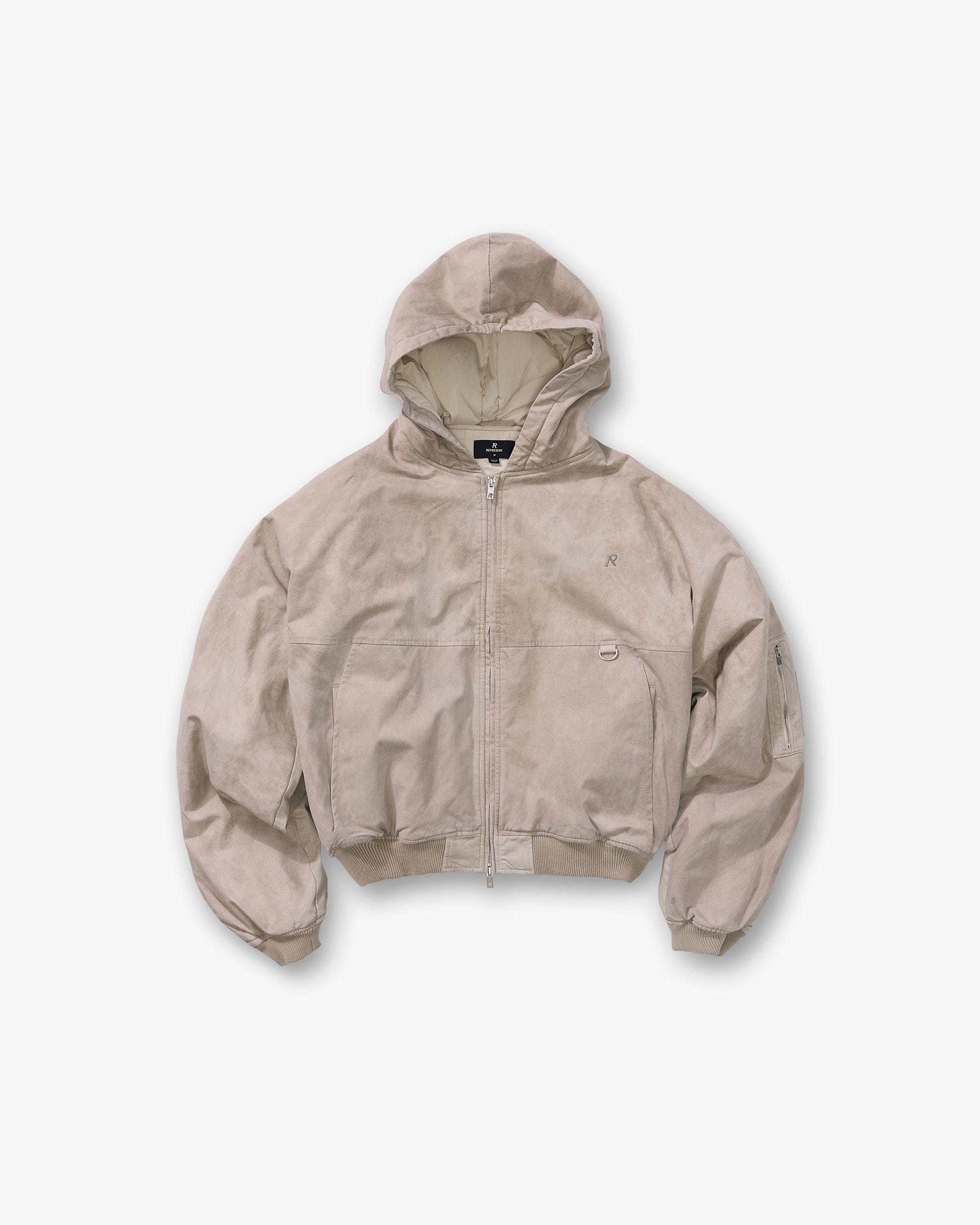 FW25 Hooded Bomber - Beige