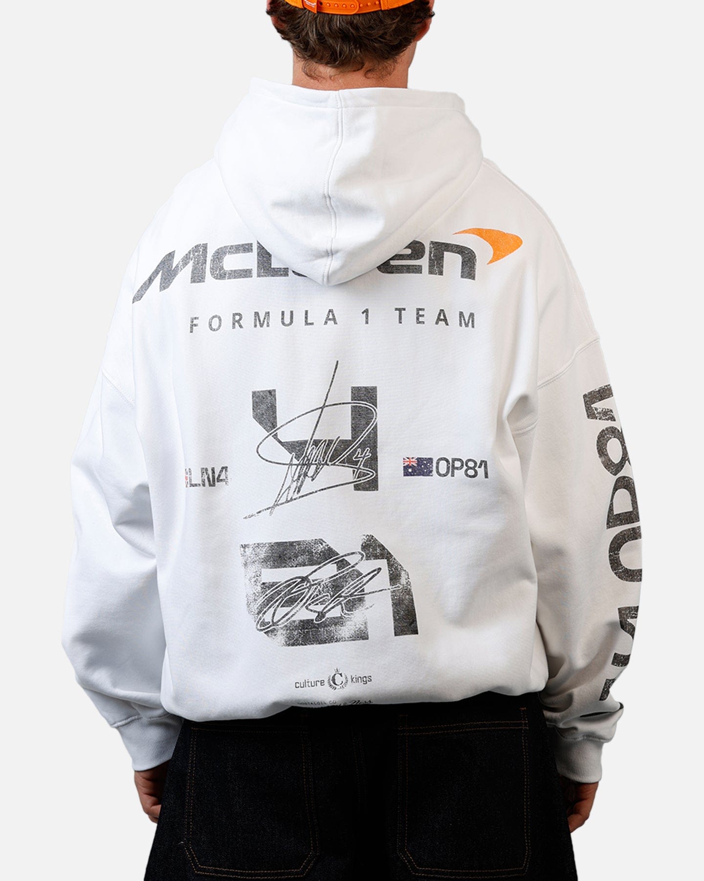 WHITE* Culture Kings x McLaren F1 Team McLaren Hoodie White