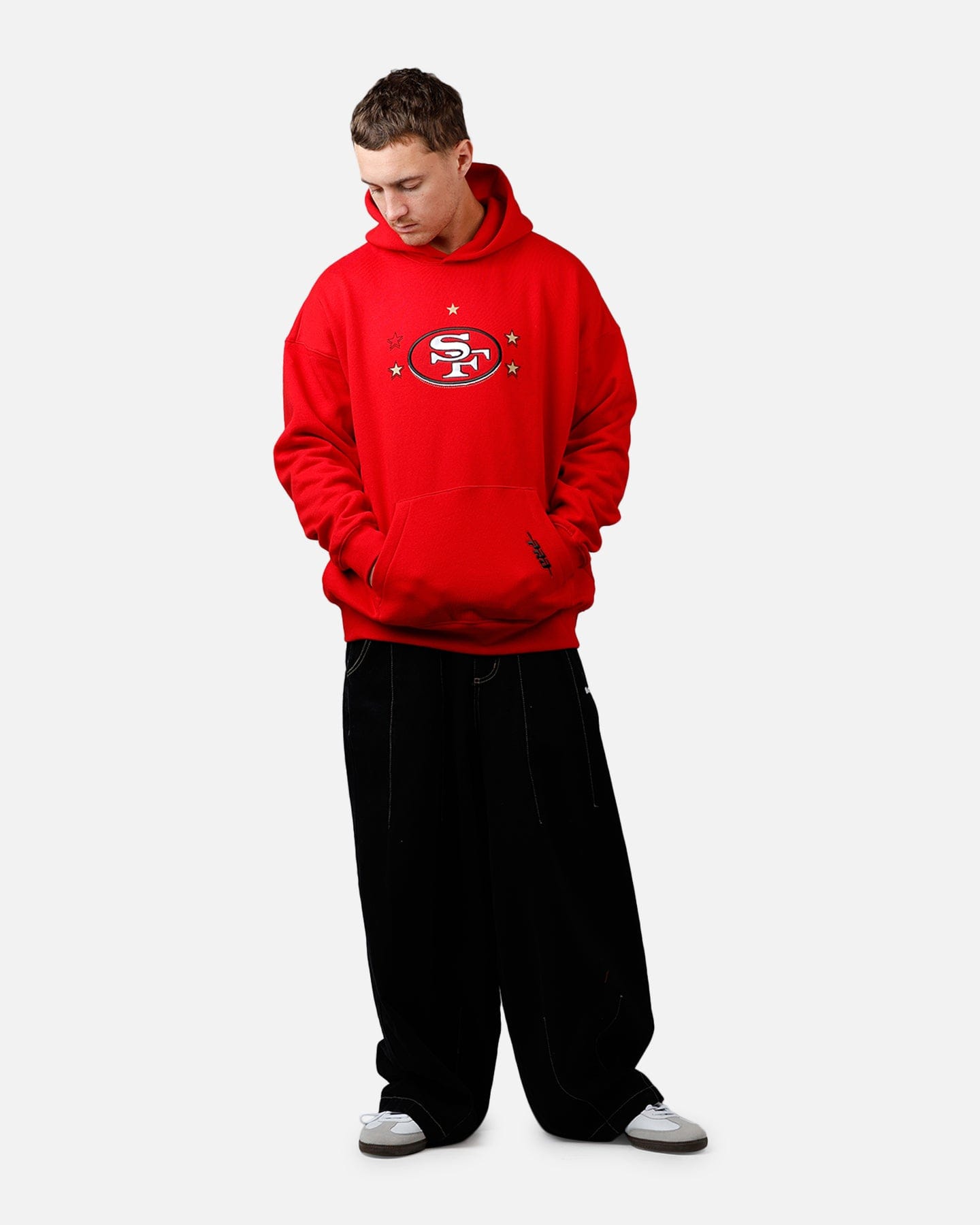PRO Standard San Francisco 49ers Kickoff Hoodie Red