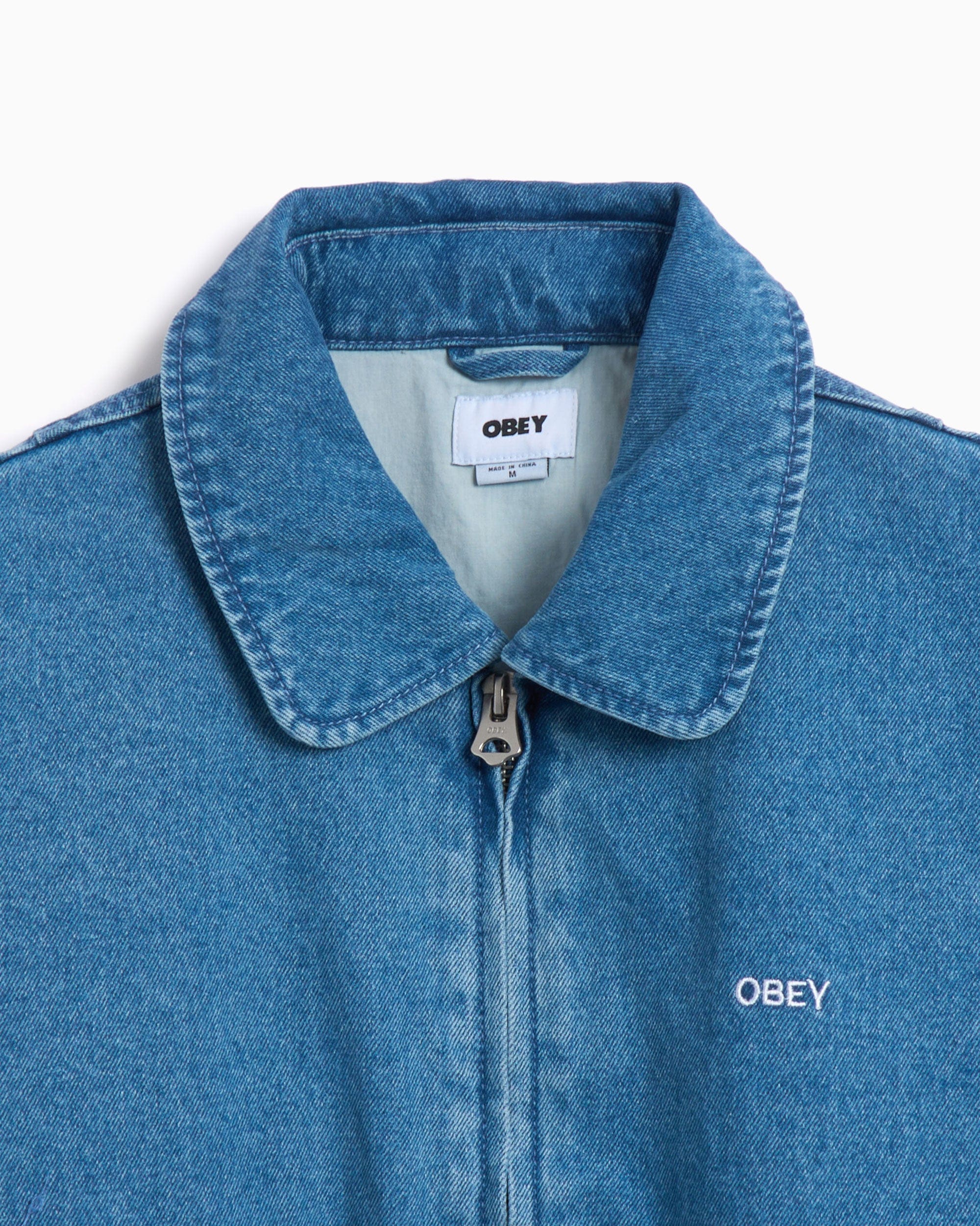 OBEY Clothing Chaqueta vaquera Relaxed OBEY Clothing Obey Men's Denim Jacket para hombre