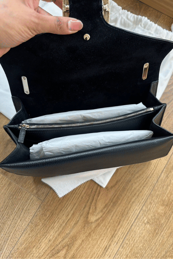 Brand New Gucci Black Dionysus Medium Shoulder Bag