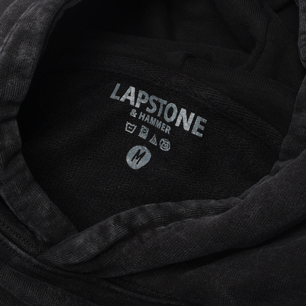 Lapstone & Hammer YEAR OF THE SNAKE HOODIE - VINTAGE BLACK