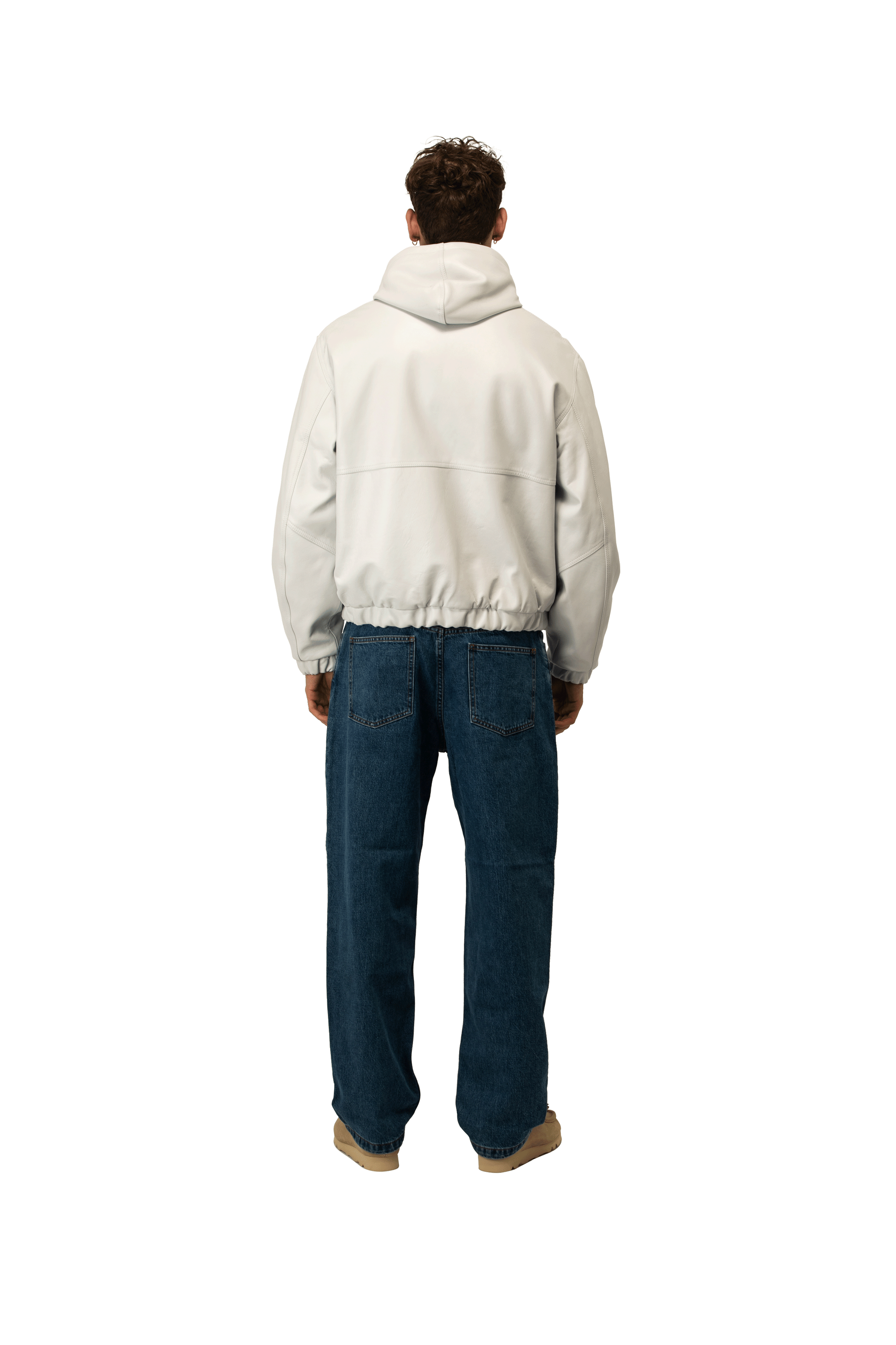 One Block Down Leather Active Jacket