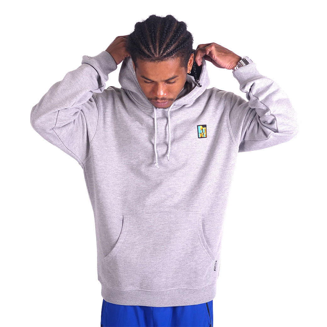 Heather Preduce Outlines Hoodie Heather Grey