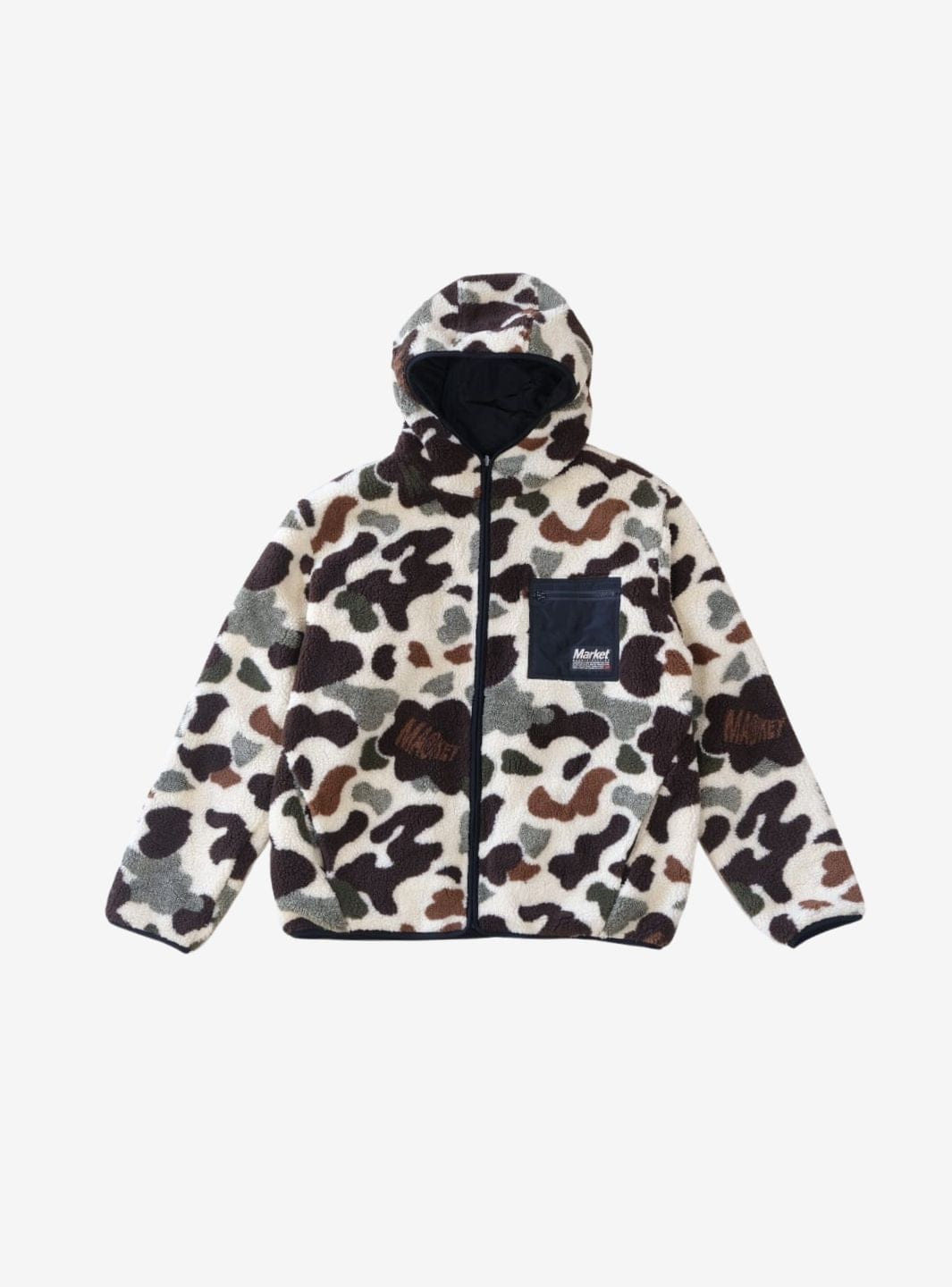 Market Studios Fleece Jacket Camouflage