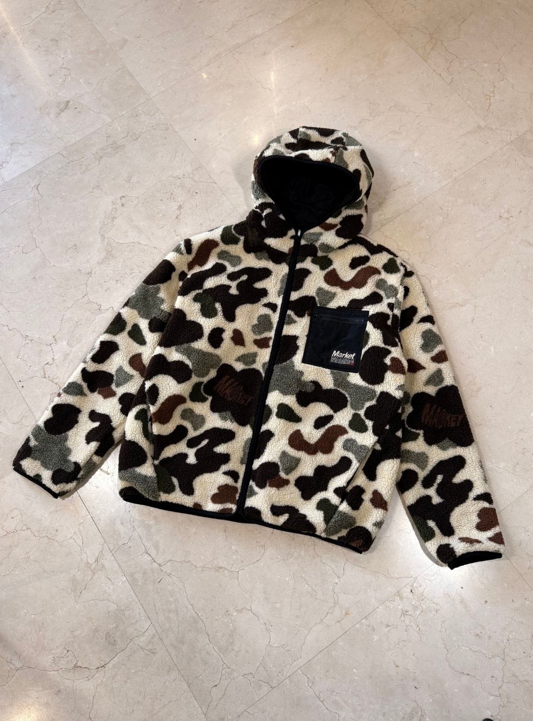 Market Studios Fleece Jacket Camouflage