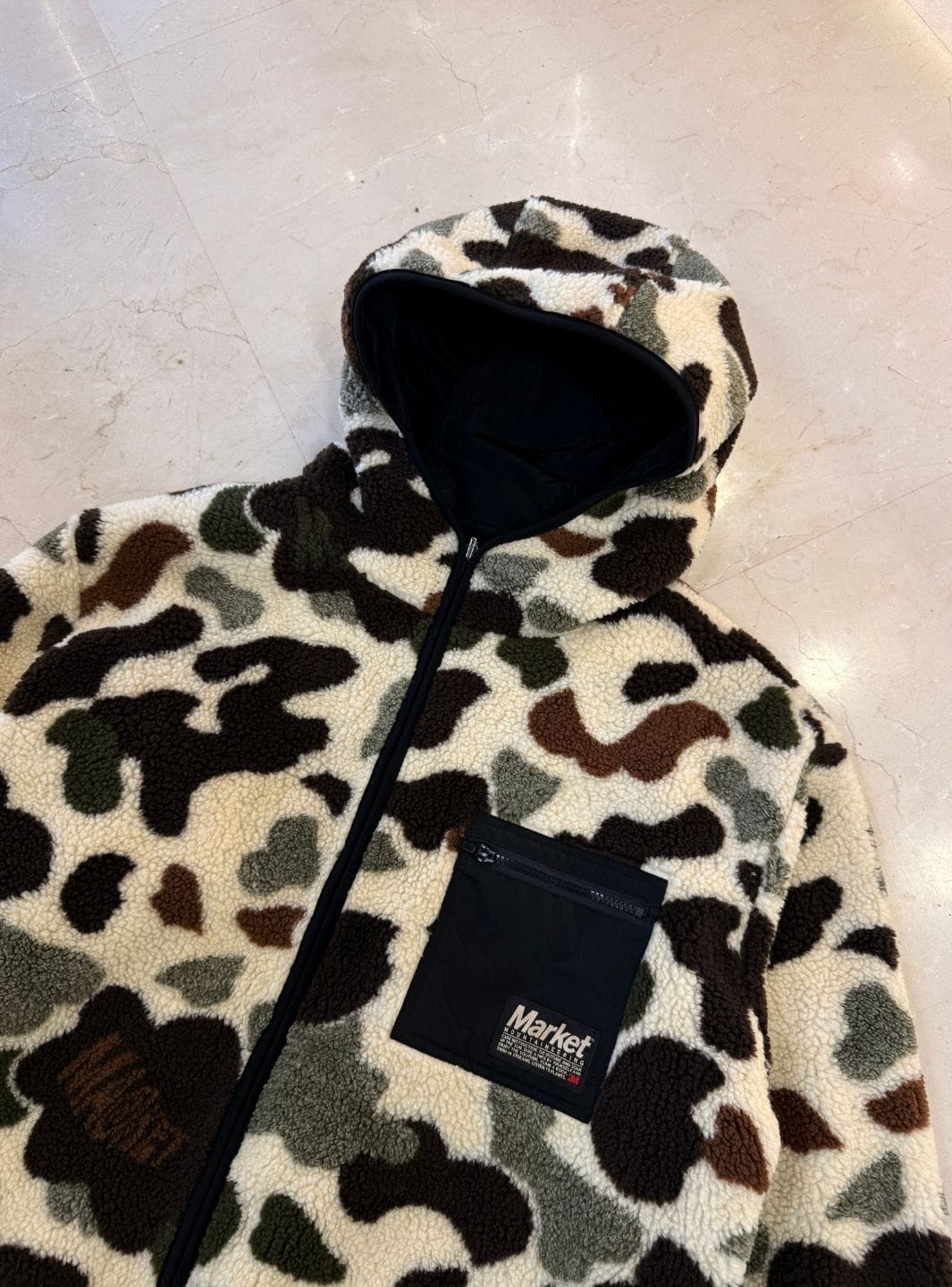 Market Studios Fleece Jacket Camouflage