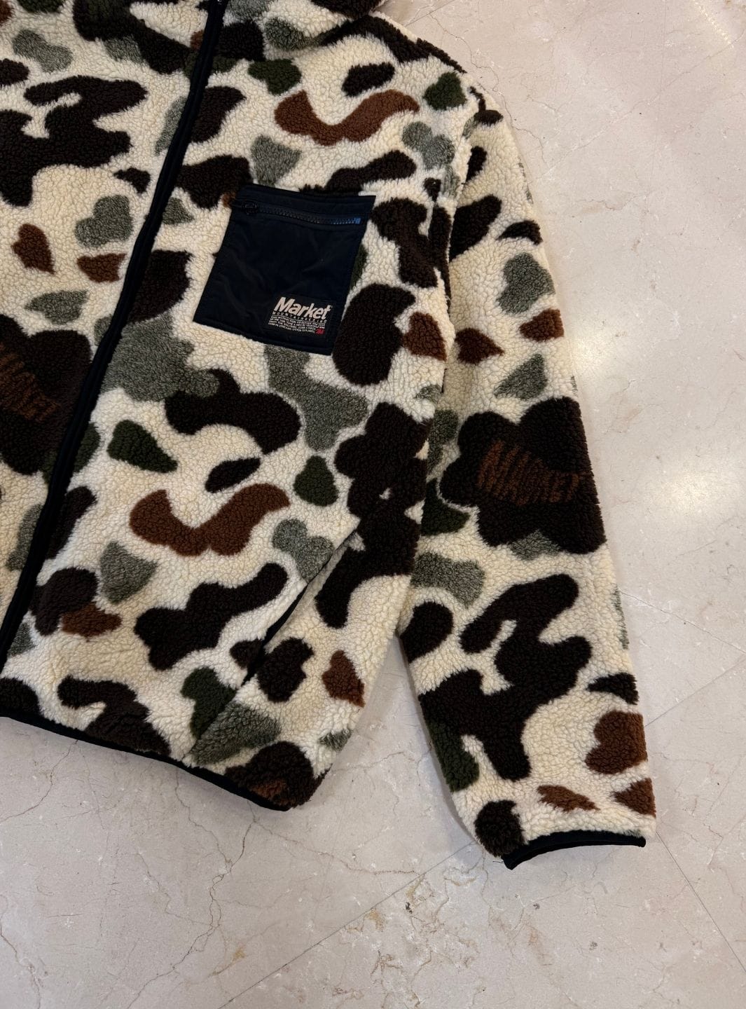 Market Studios Fleece Jacket Camouflage