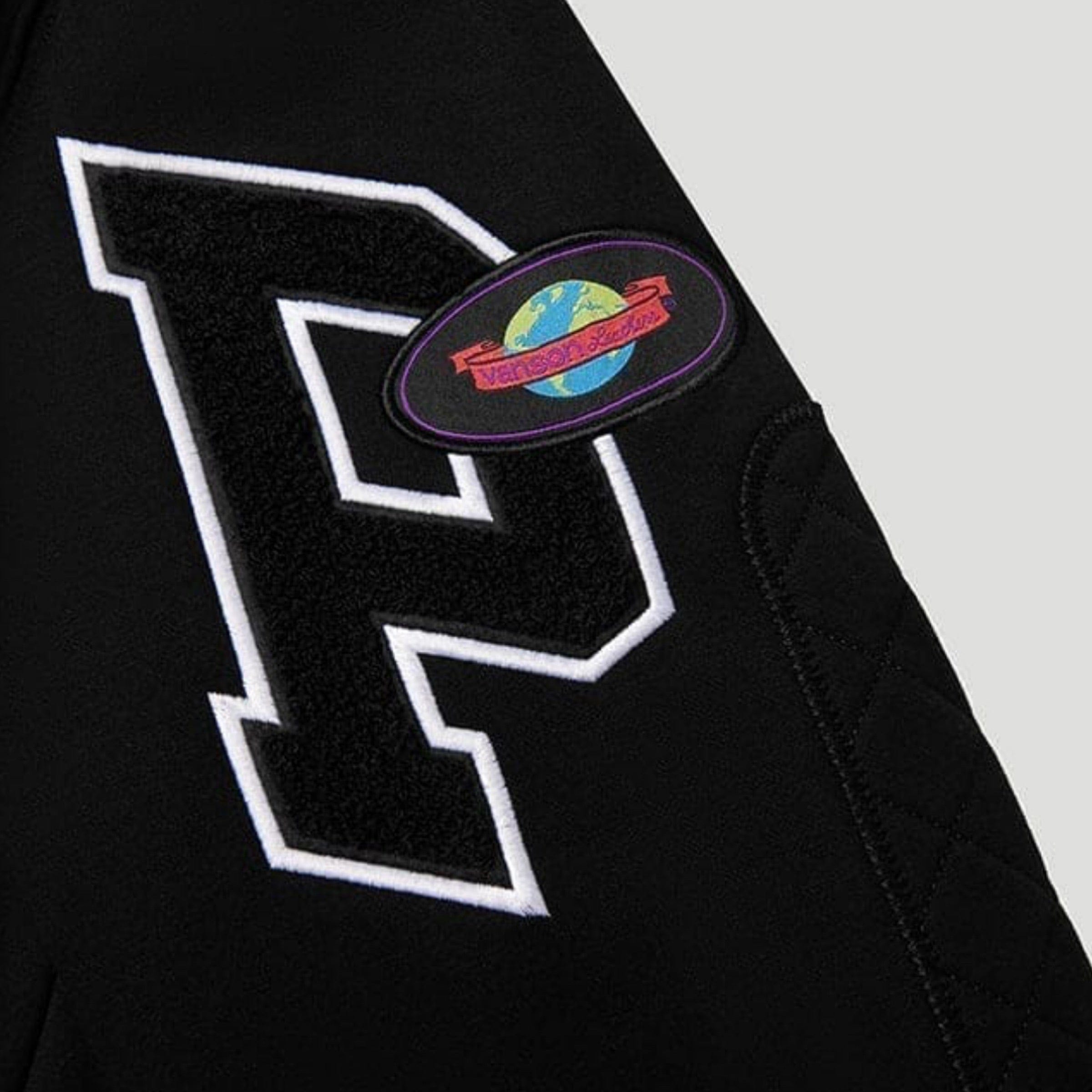 Geedup Team Logo x Vanson Hoodie - Black