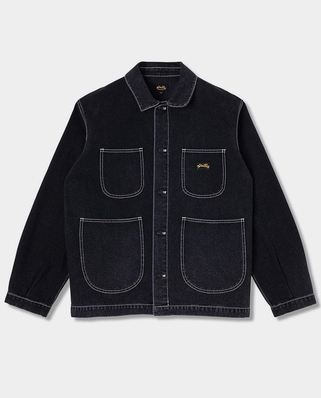 Stan Ray - Coverall Jacket - Washed Black