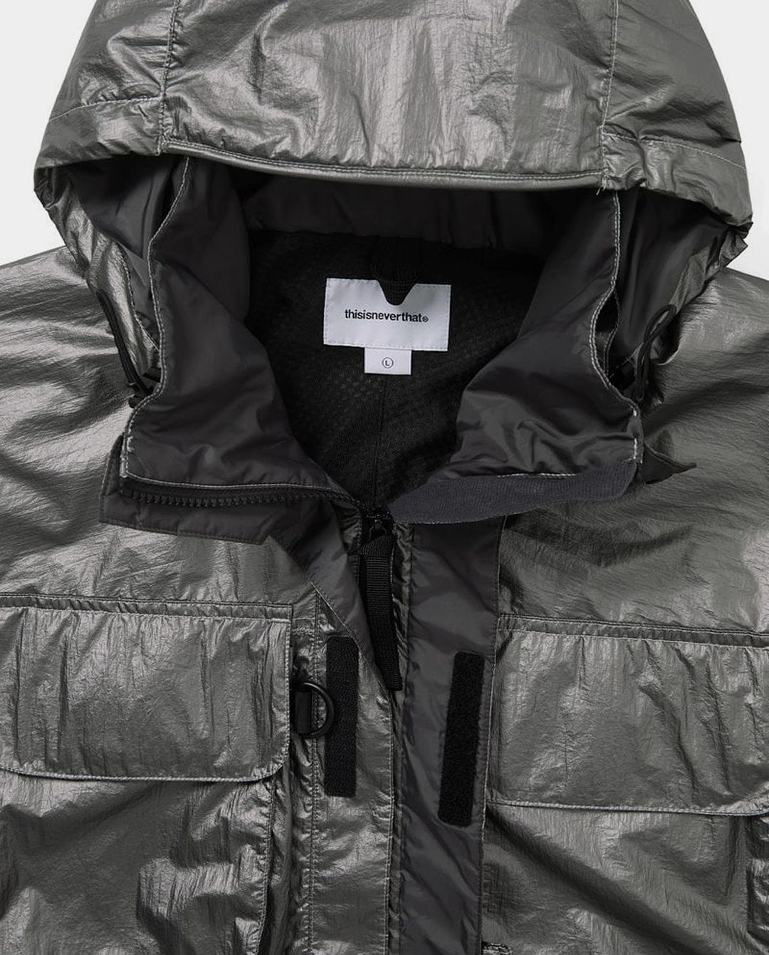 Thisisneverthat - 2 l Fishing Jacket - Dark Silver