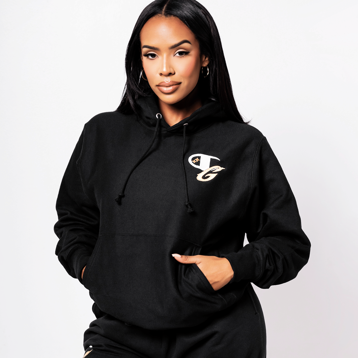 GLD Women GLD x Champion Reverse Weave® Fleece Hoodie