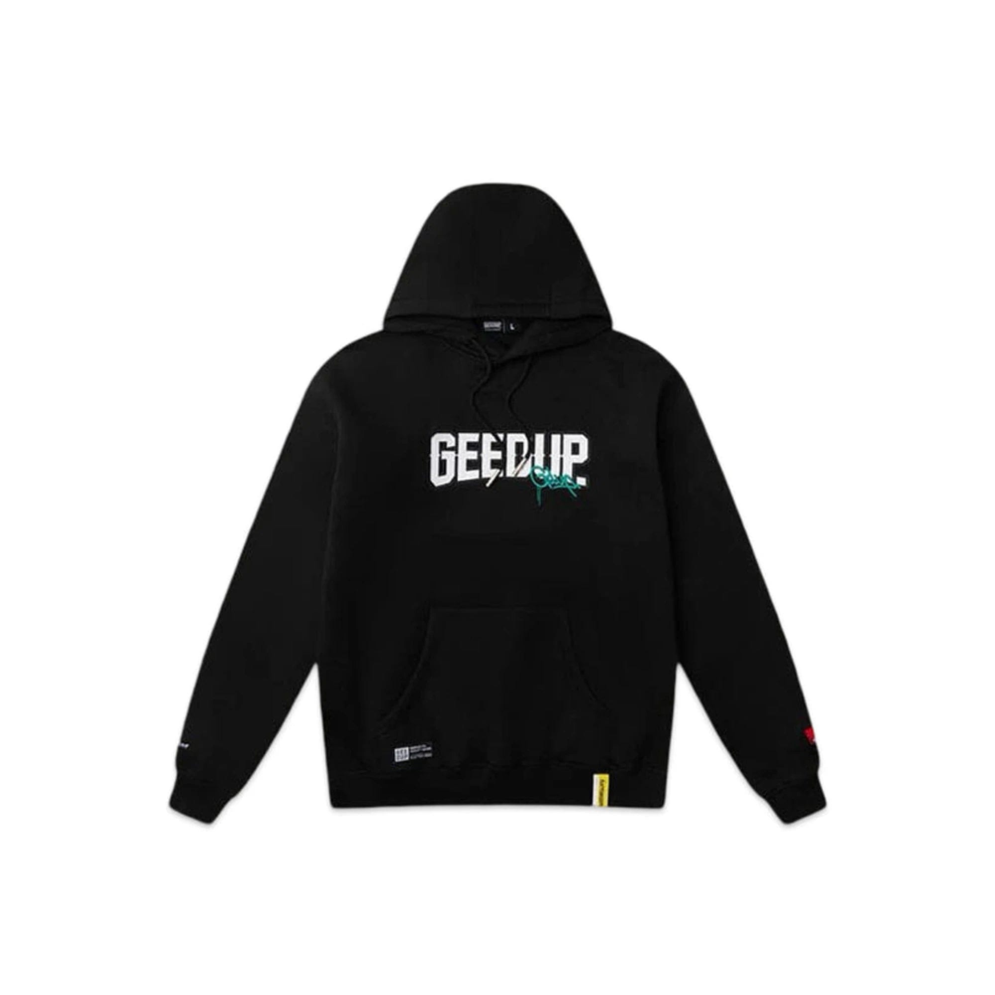 Geedup PFK x Foot Locker Hoodie Black / Turbo Green / White