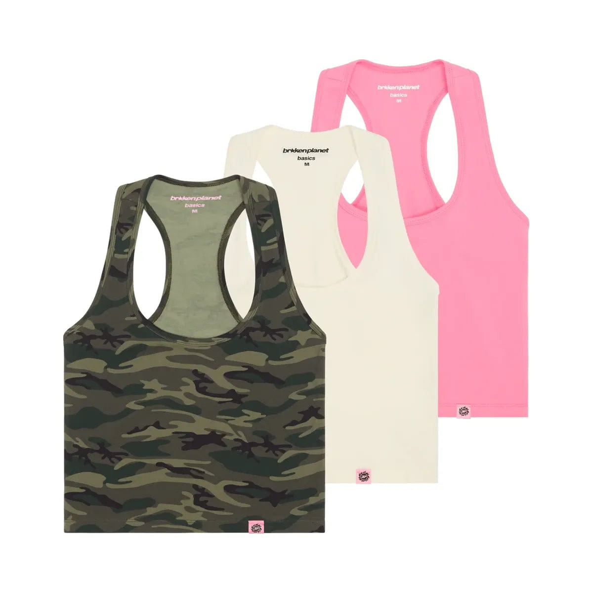 Broken Planet Womens Tank Top 3 Pack