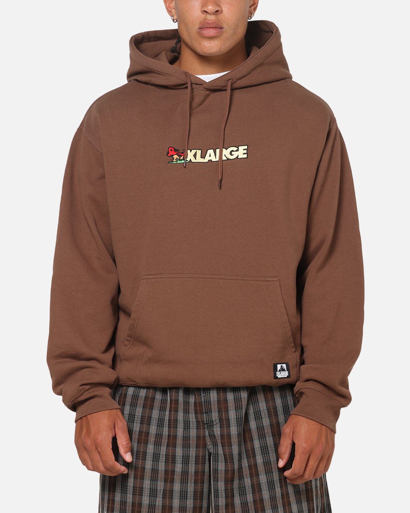 X - Large Mushroom Hoodie Cocoa