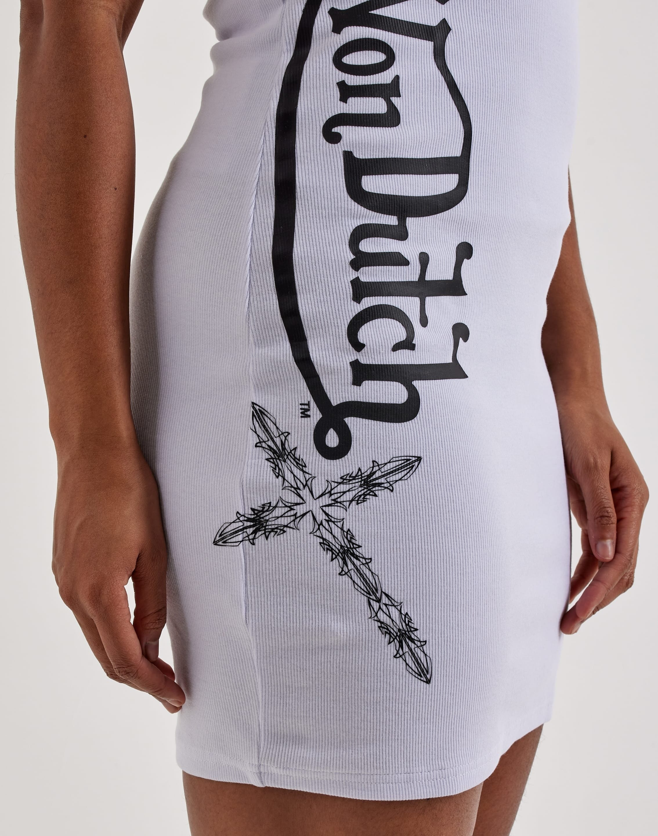 Von Dutch Ribbed Tank Dress