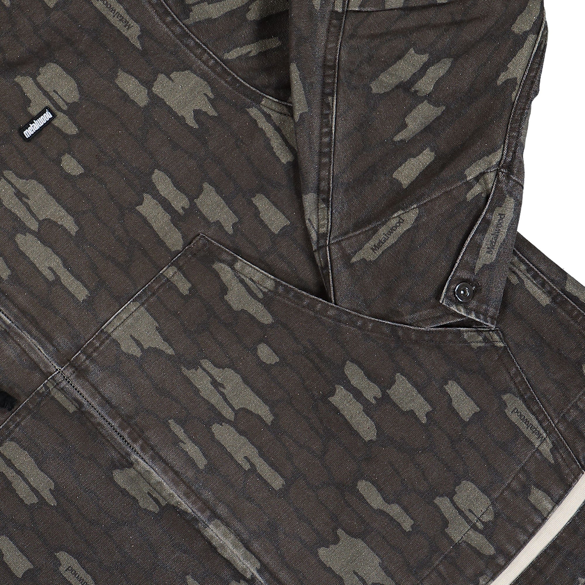 Metalwood Studio Cotton Twill Zip Hoodie