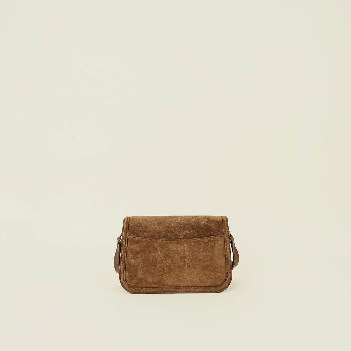 YSL Brown Solferino Small Shoulder Bag