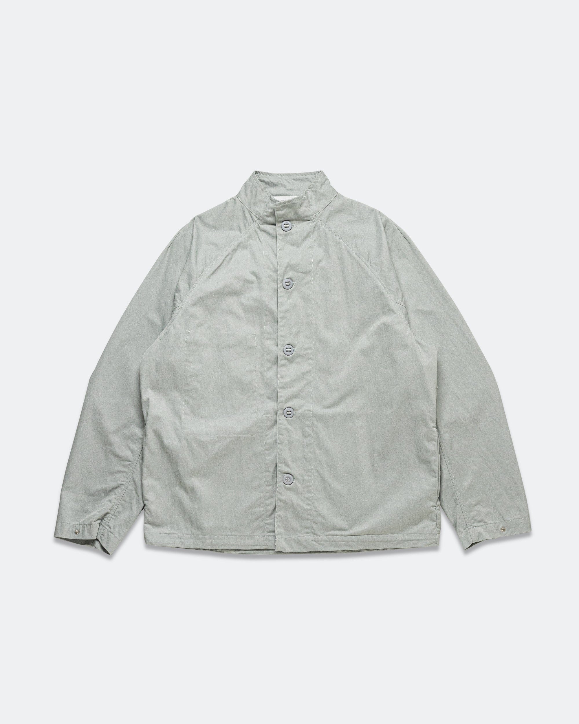 Observe Mock Neck Jacket - Ice Blue