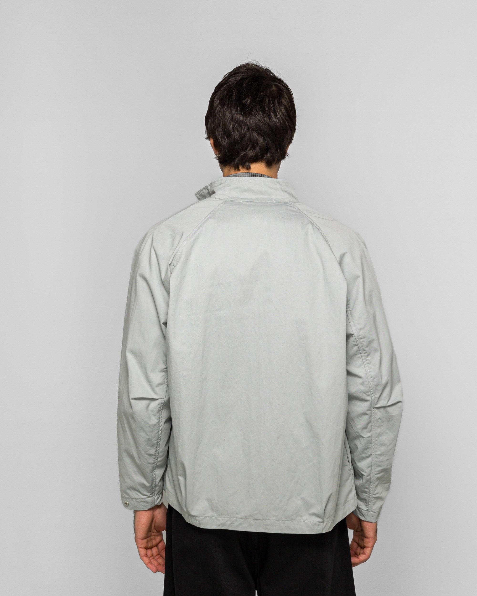 Observe Mock Neck Jacket - Ice Blue