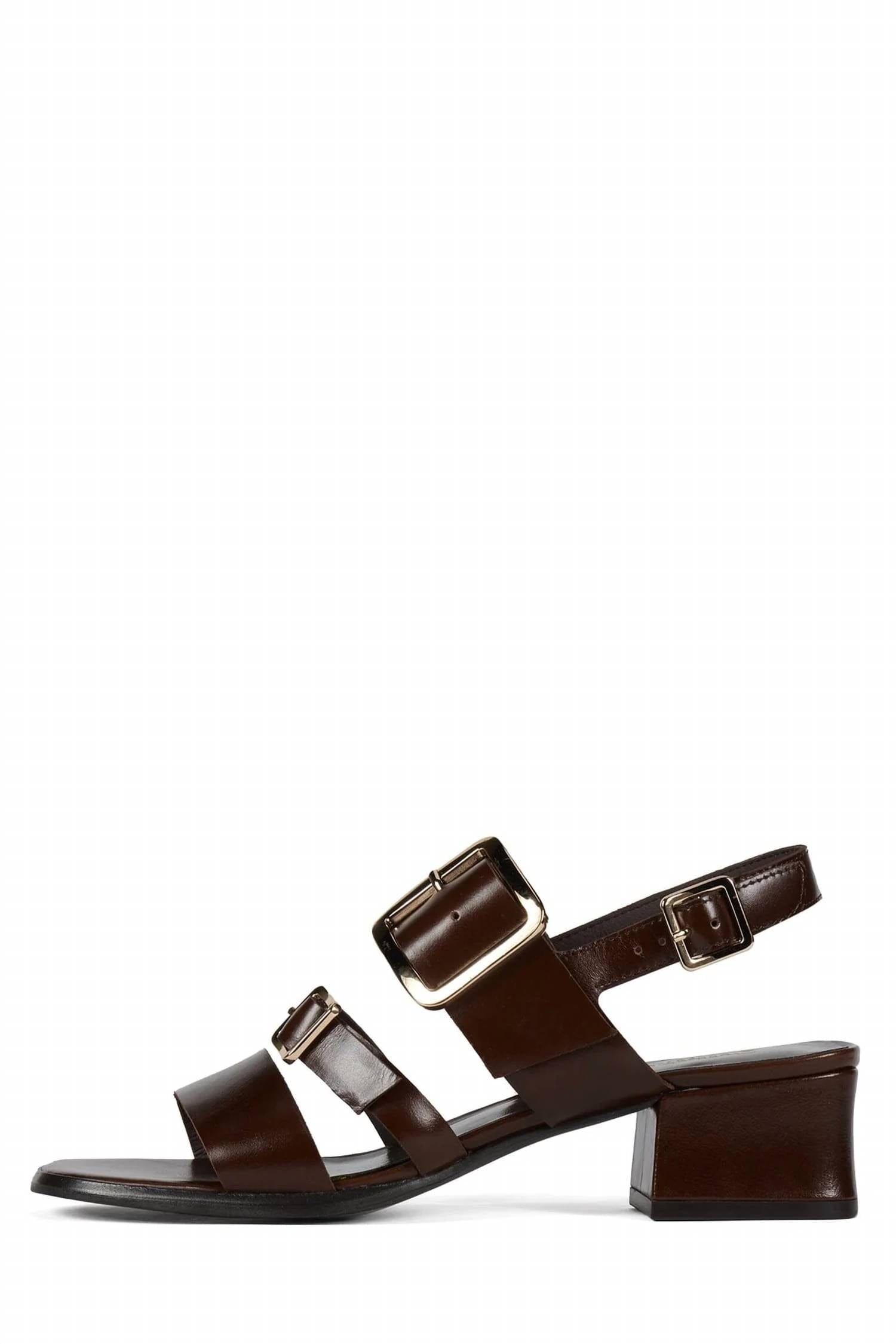 Righteous Women's Righteous Slingback Strappy Sandals In Brown