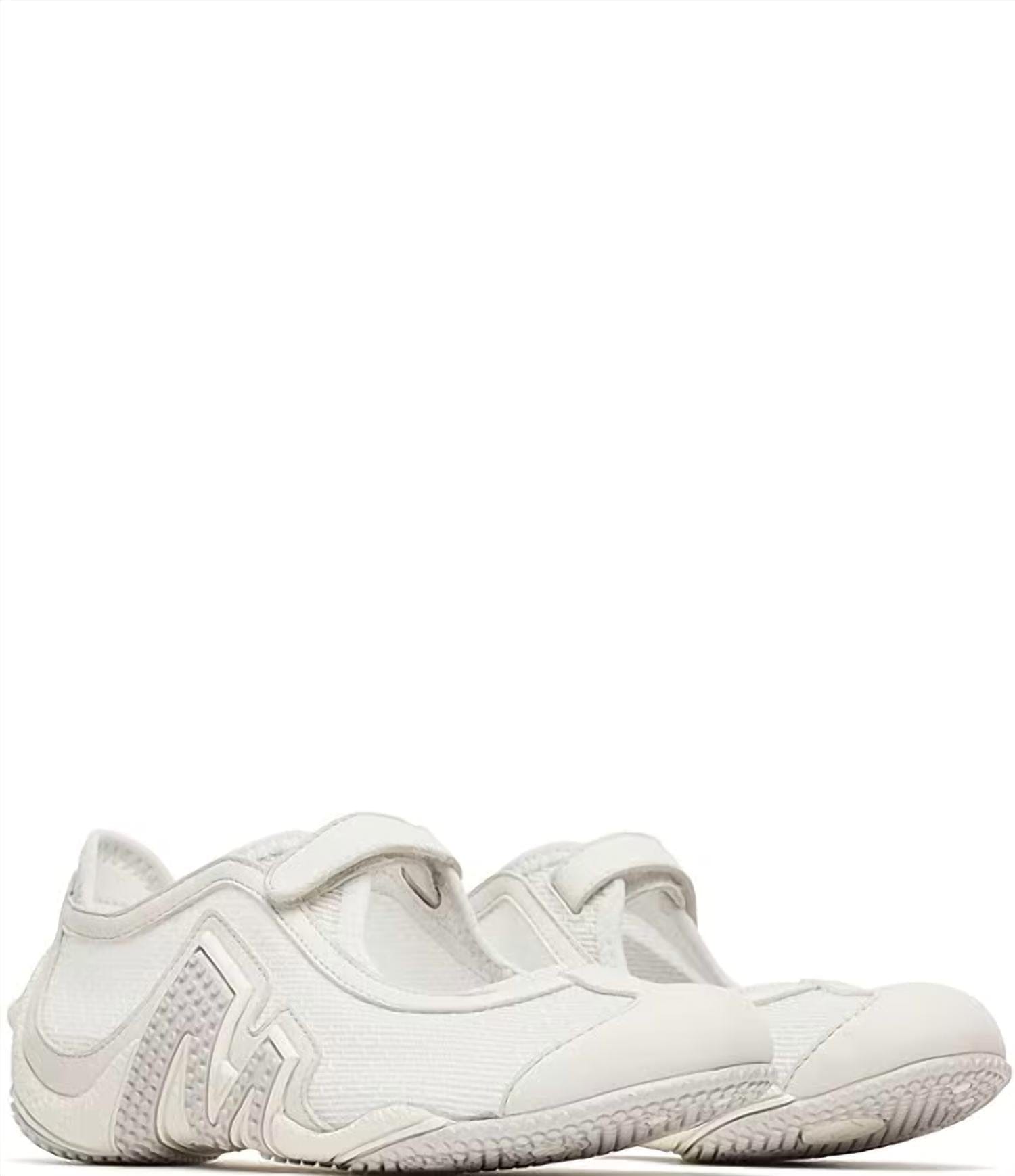 WHITE* Women's Relay Tour Mary Jane Shoes In White