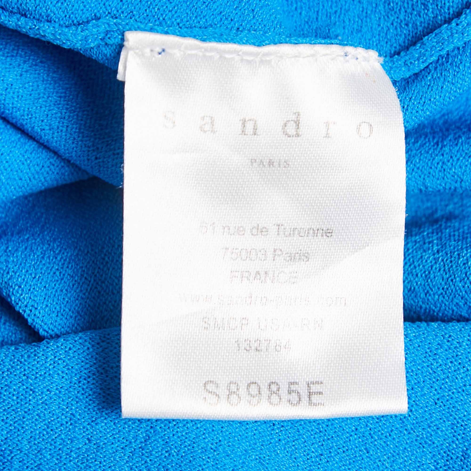 Blue Jersey Tank Top