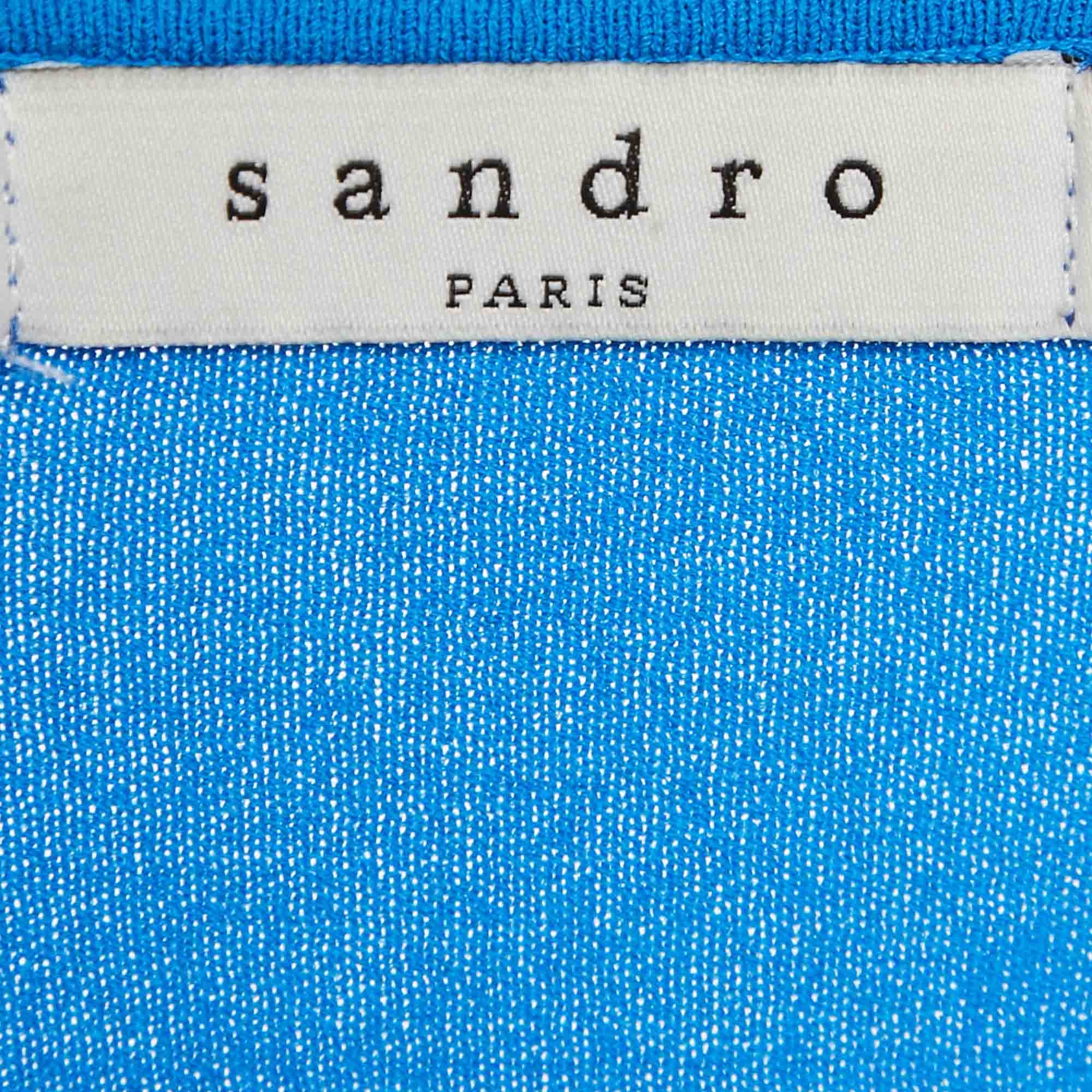 Blue Jersey Tank Top