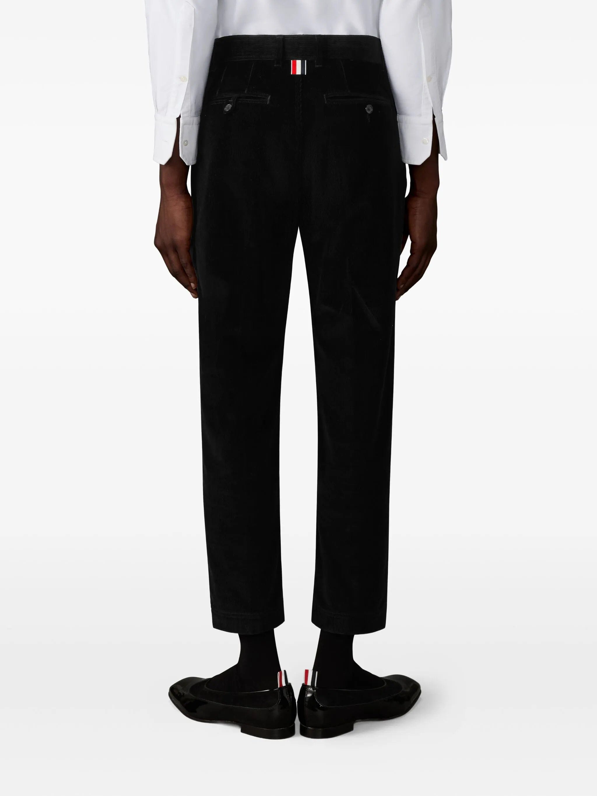 Thom Browne corduroy tapered chino trousers