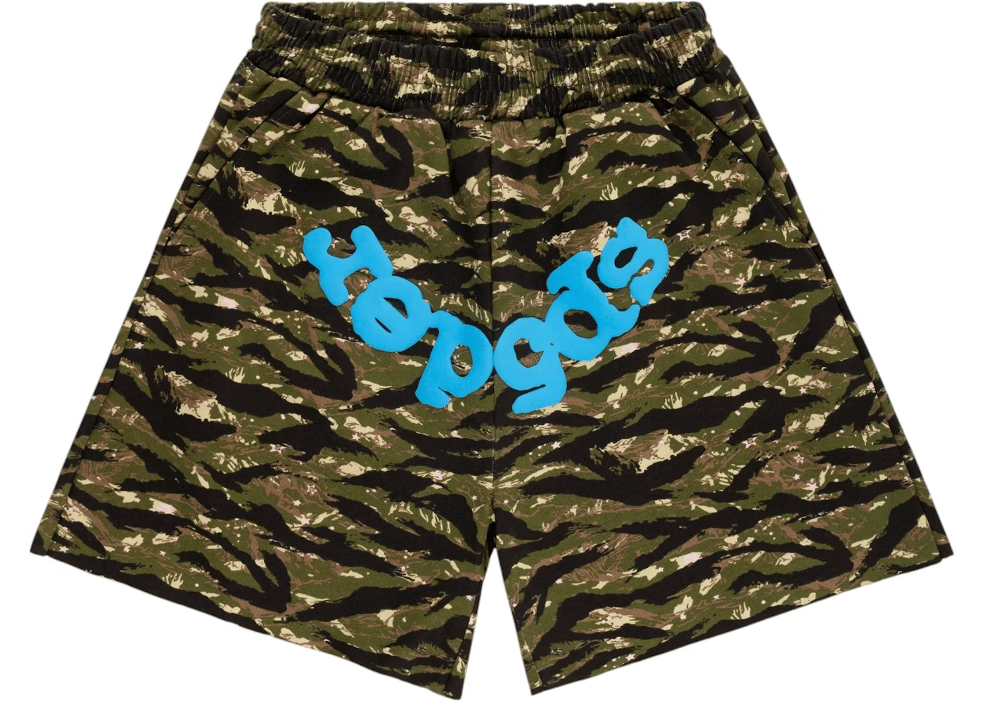 Sp5der OG Web Tiger V2 Sweatshort Camo