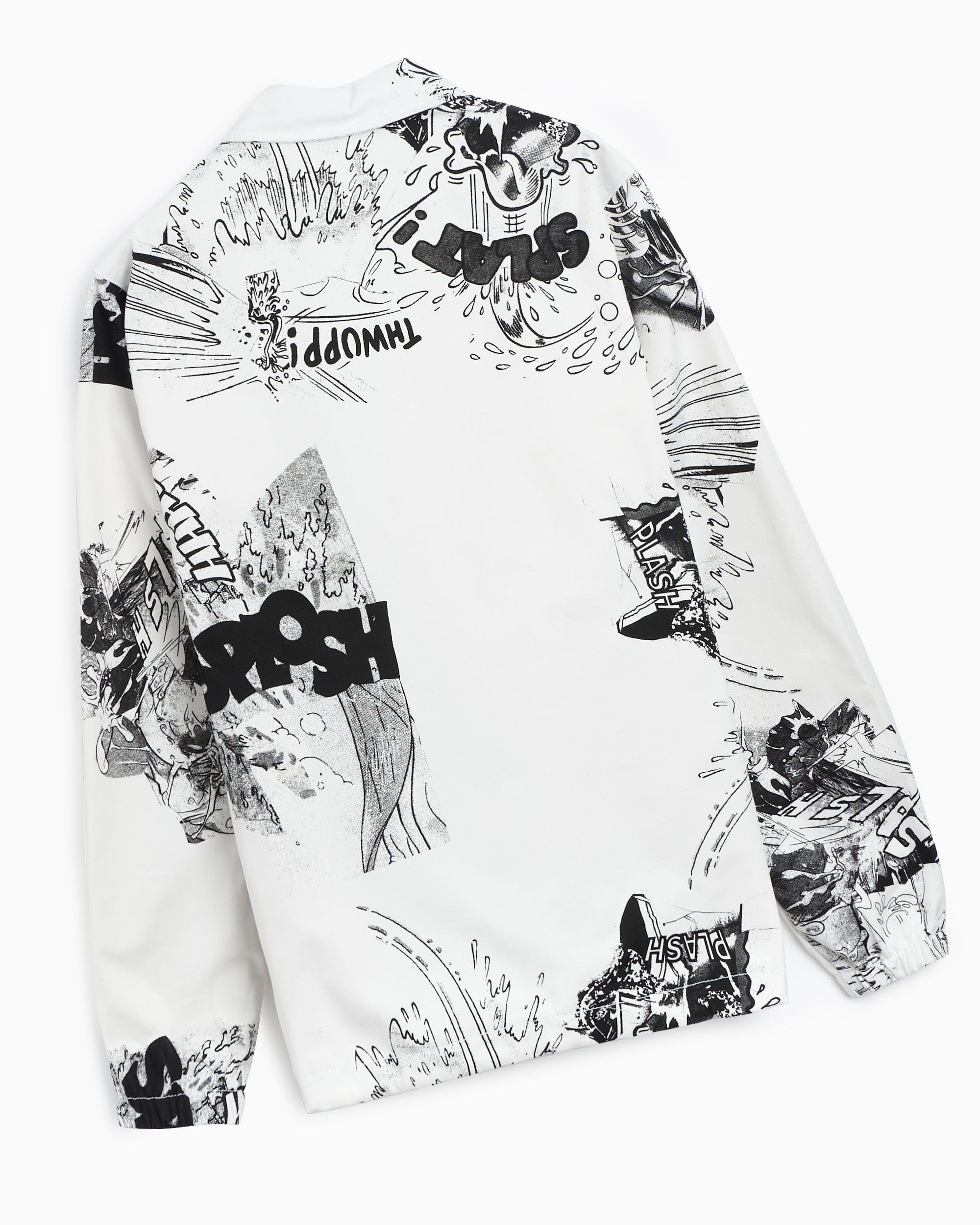 Comme des Garçons Shirt Sobrecamisa Comme Des Garçons Shirt x Christian Marclay Men's Woven Jacket para hombre