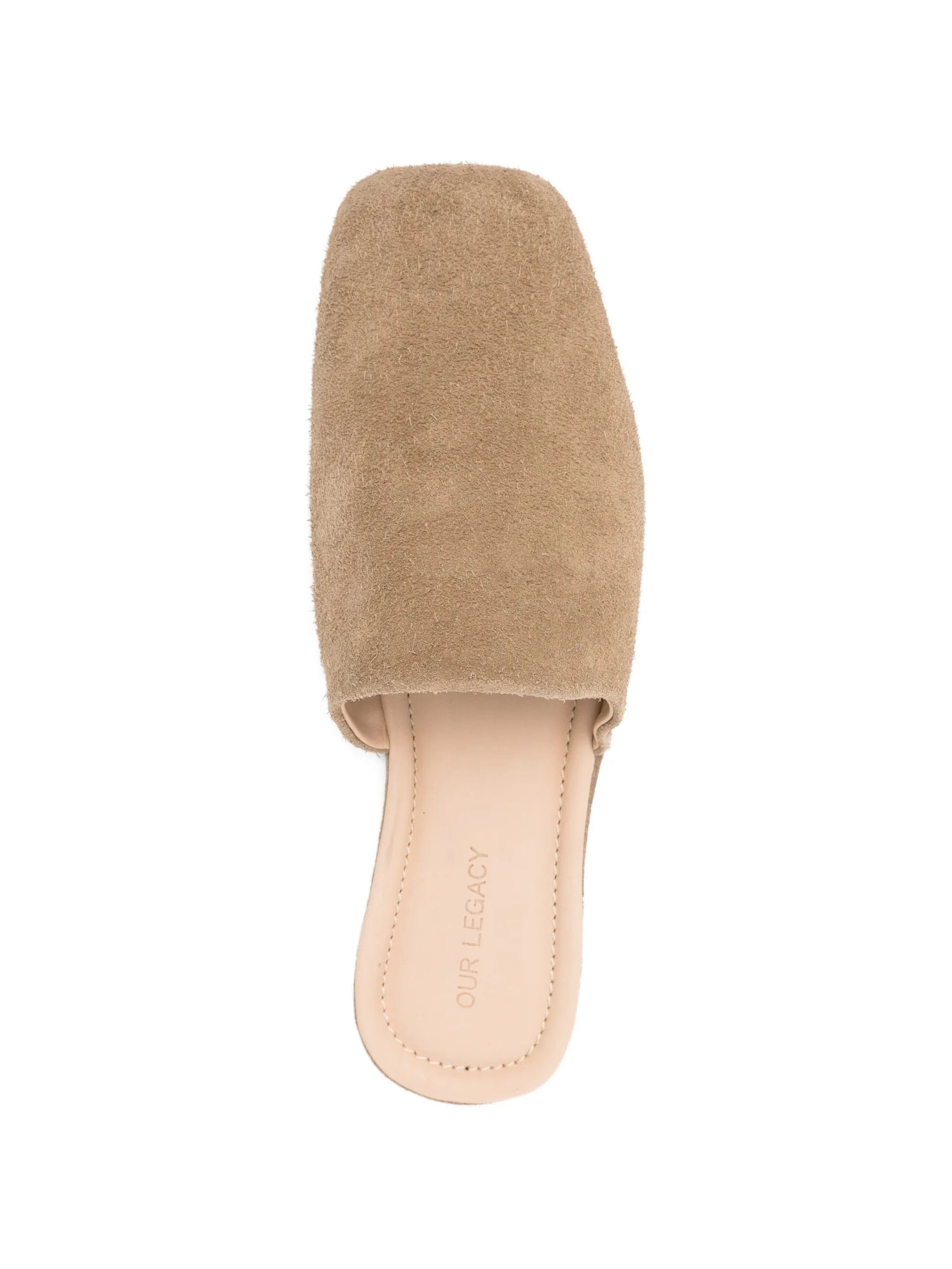 OUR Legacy Cigarr suede mules