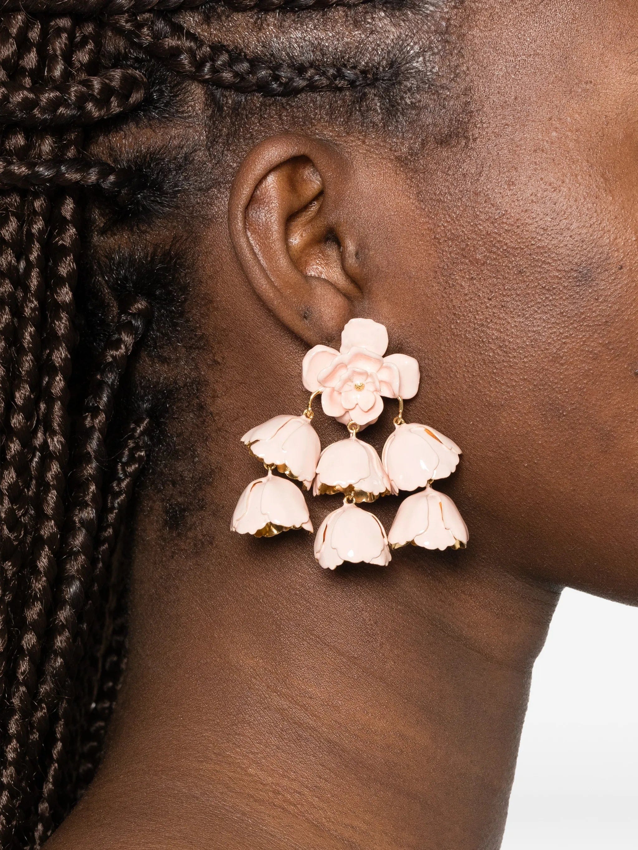 Chloé Bouquet flower - shape earrings