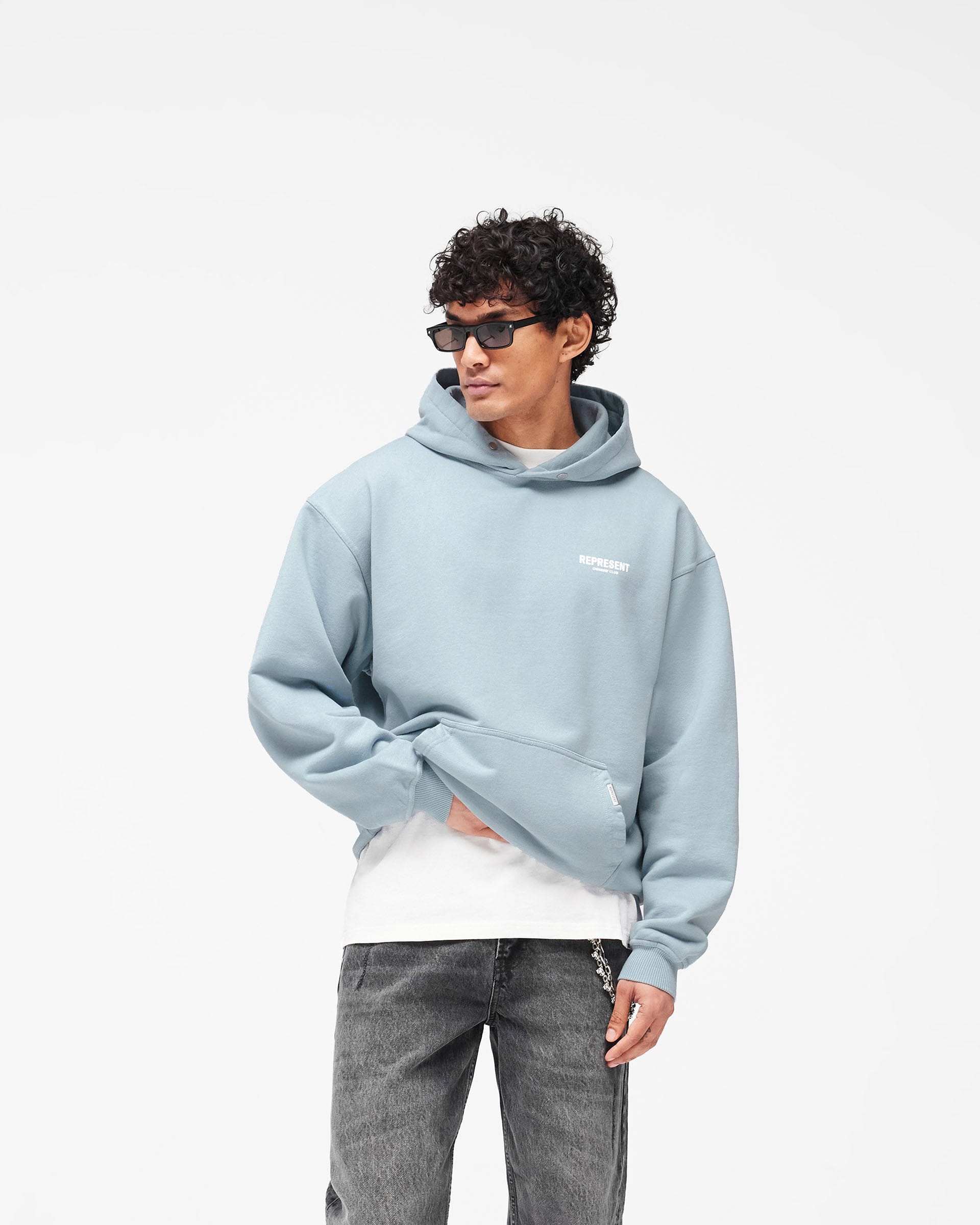 Owners Club Represent Owners Club Hoodie - Powder Blue