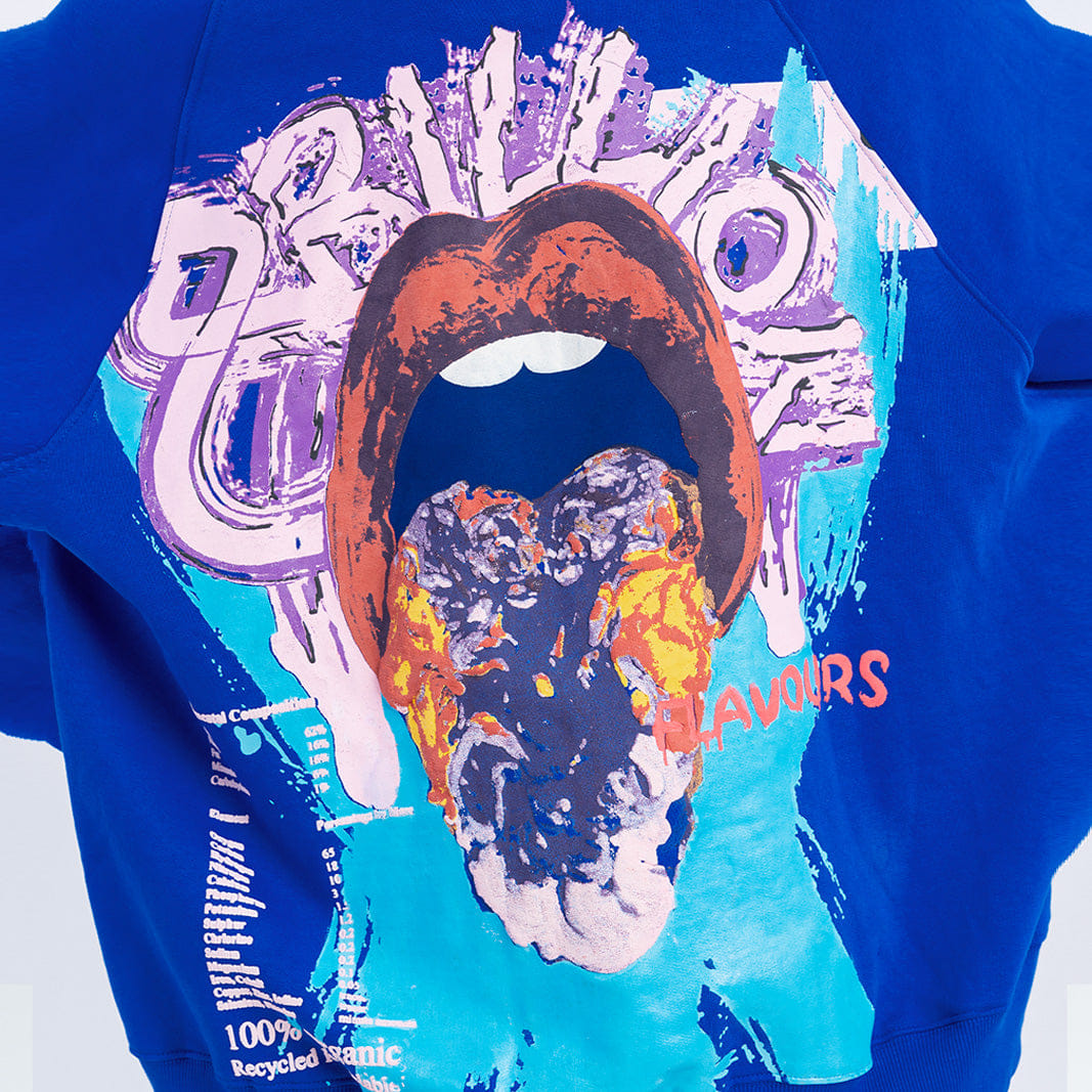 Blue 8 Billion Flavours' Hoodie (Blue)