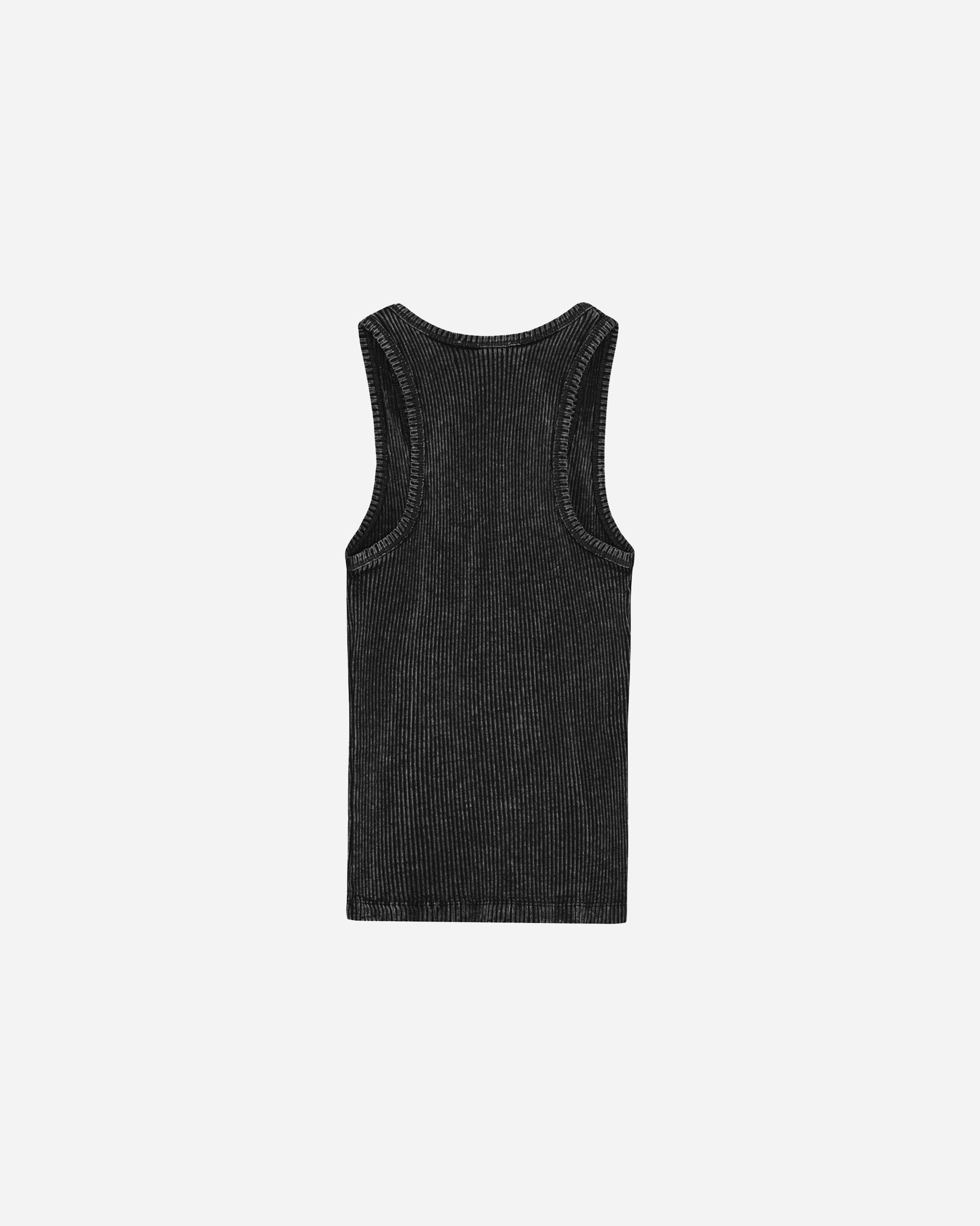 GANNI A/S Heavy Rib Jersey Tank Top