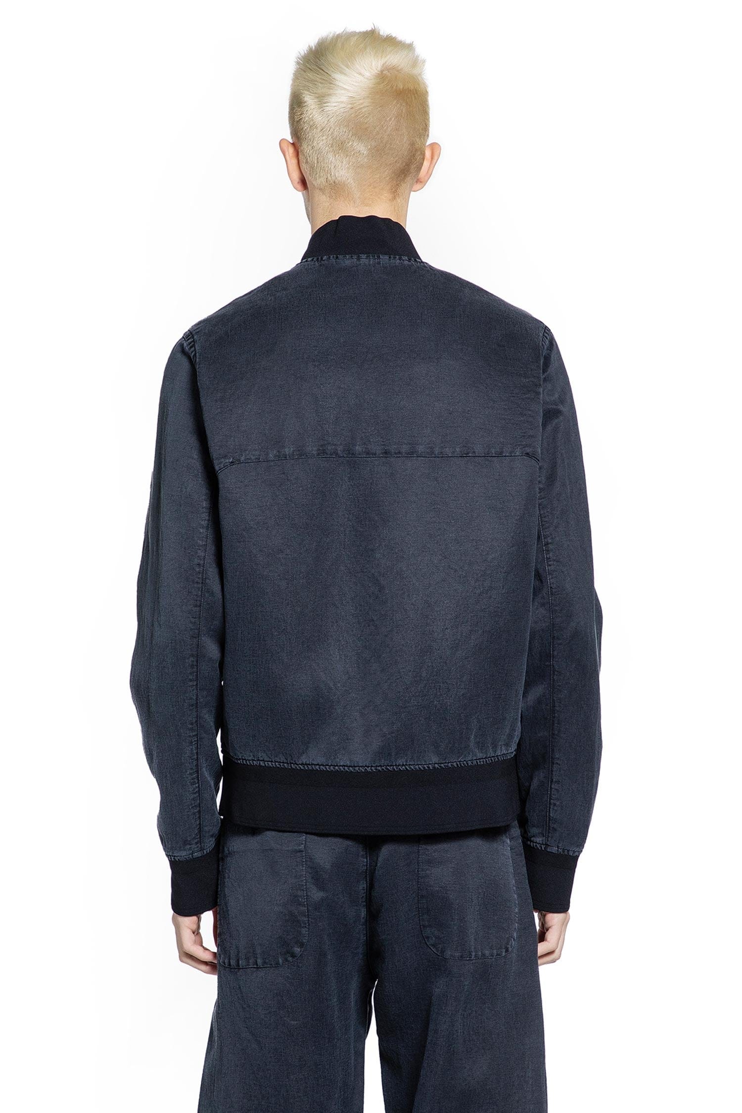 Massimo OSTI Studio Nylon Silk Bomber