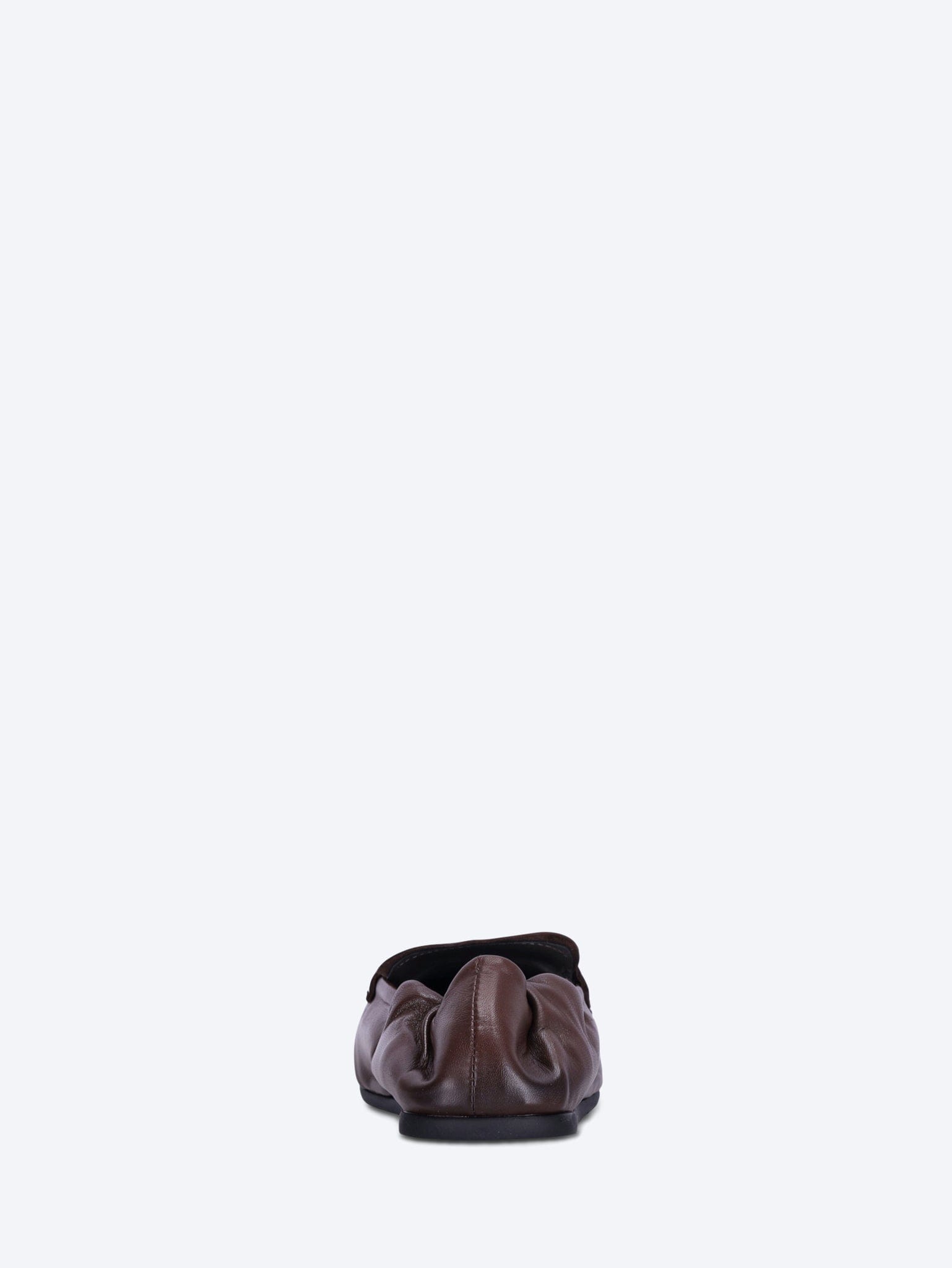 POSA Penny square leather loafers
