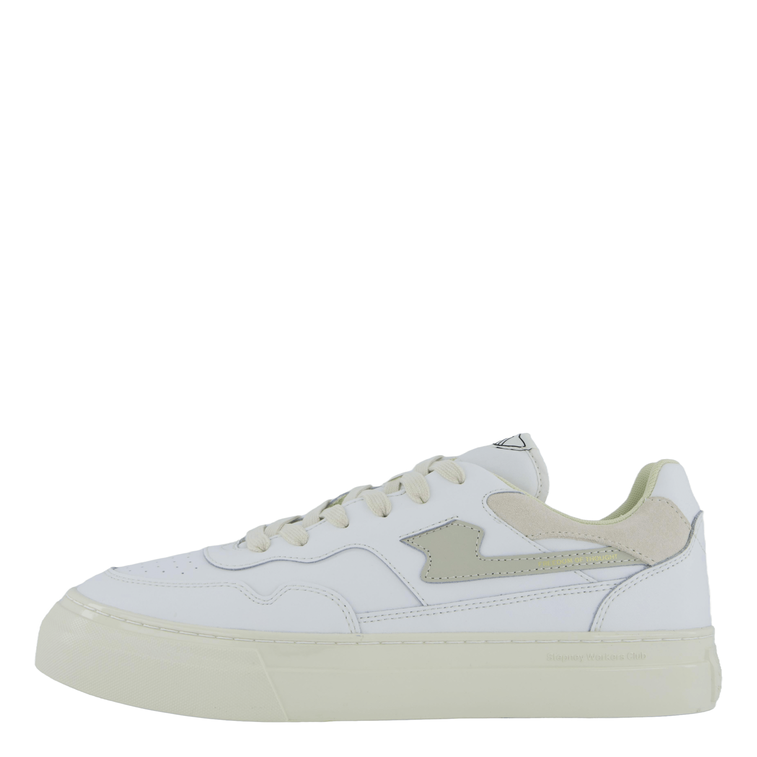 Stepney Workers Club Pearl S - strike Leather White & Putty