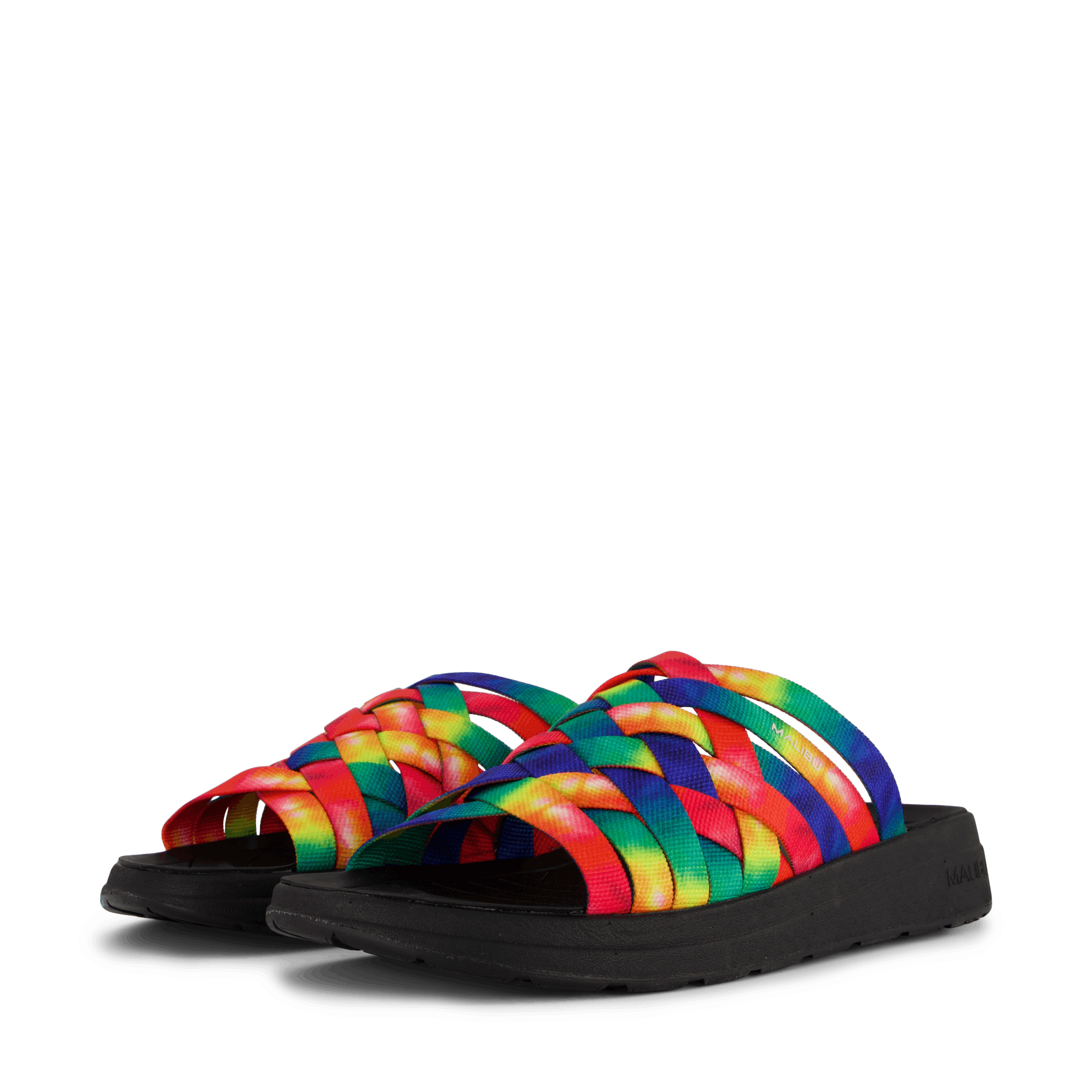 Malibu Sandals Zuma Classic Tie Dye/black