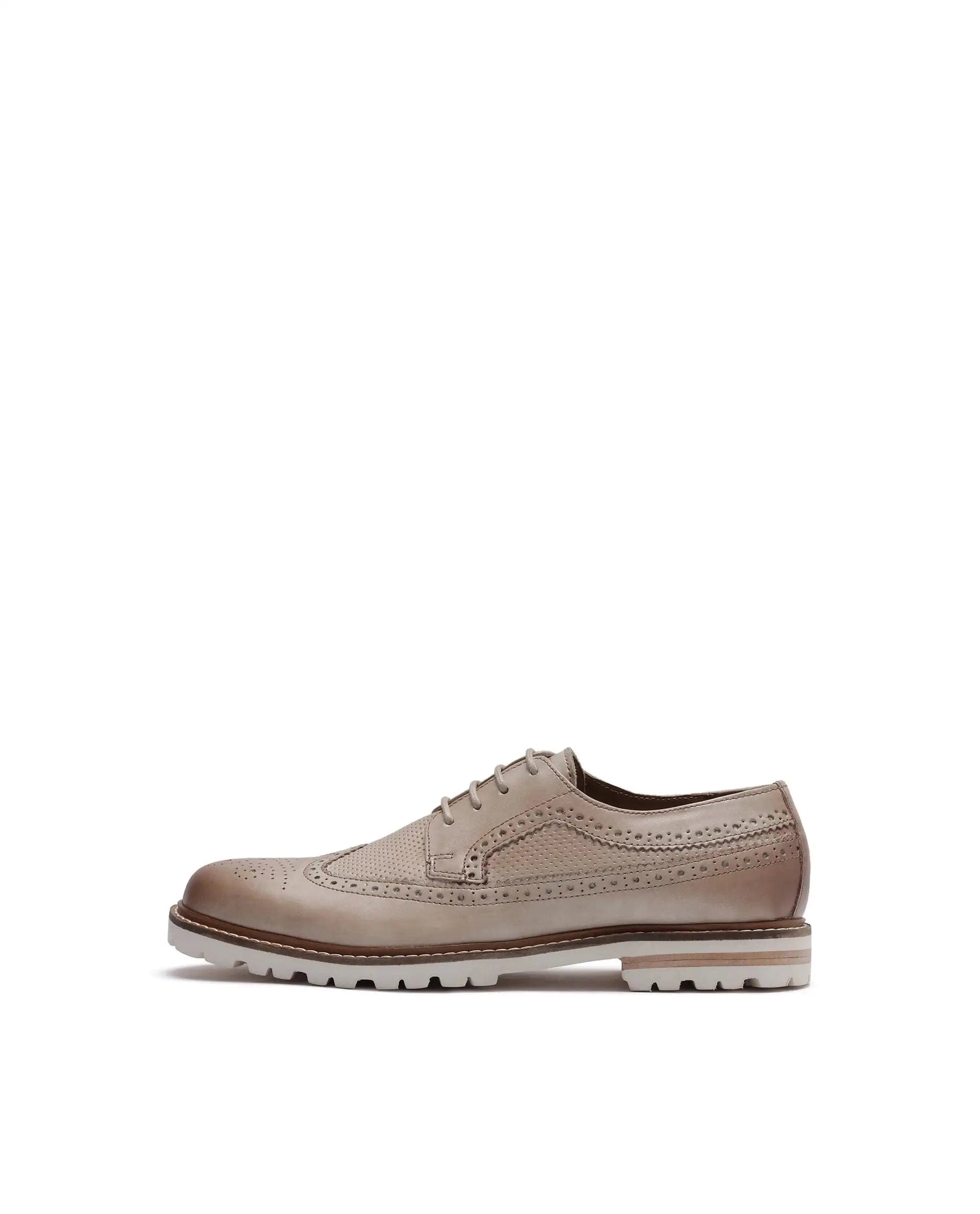 RAREZ Rare Rabbit Men Brox Tan Lace - Up Shoes