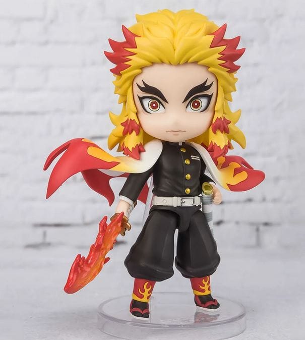 Bandai Figuarts Mini Kyojuro Rengoku Flame Breathing Demon Slayer: Kimetsu no Yaiba Action Figure