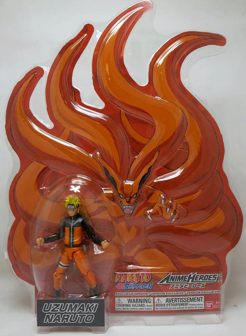 Bandai Naruto Anime Heroes Naruto Uzumaki 2021 Exclusive Action Figure